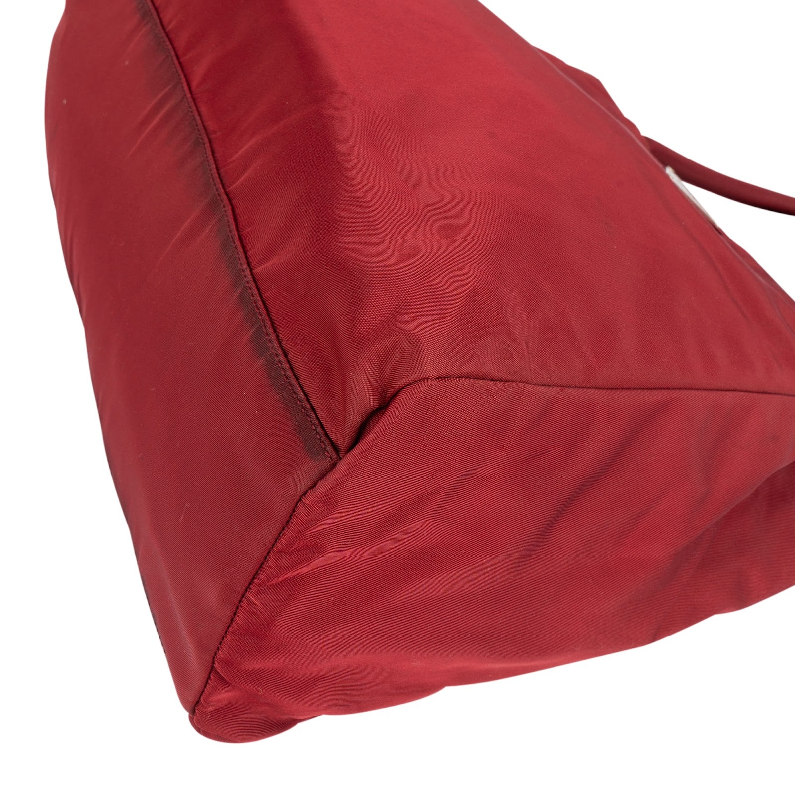 Prada Red Tessuto Handbag