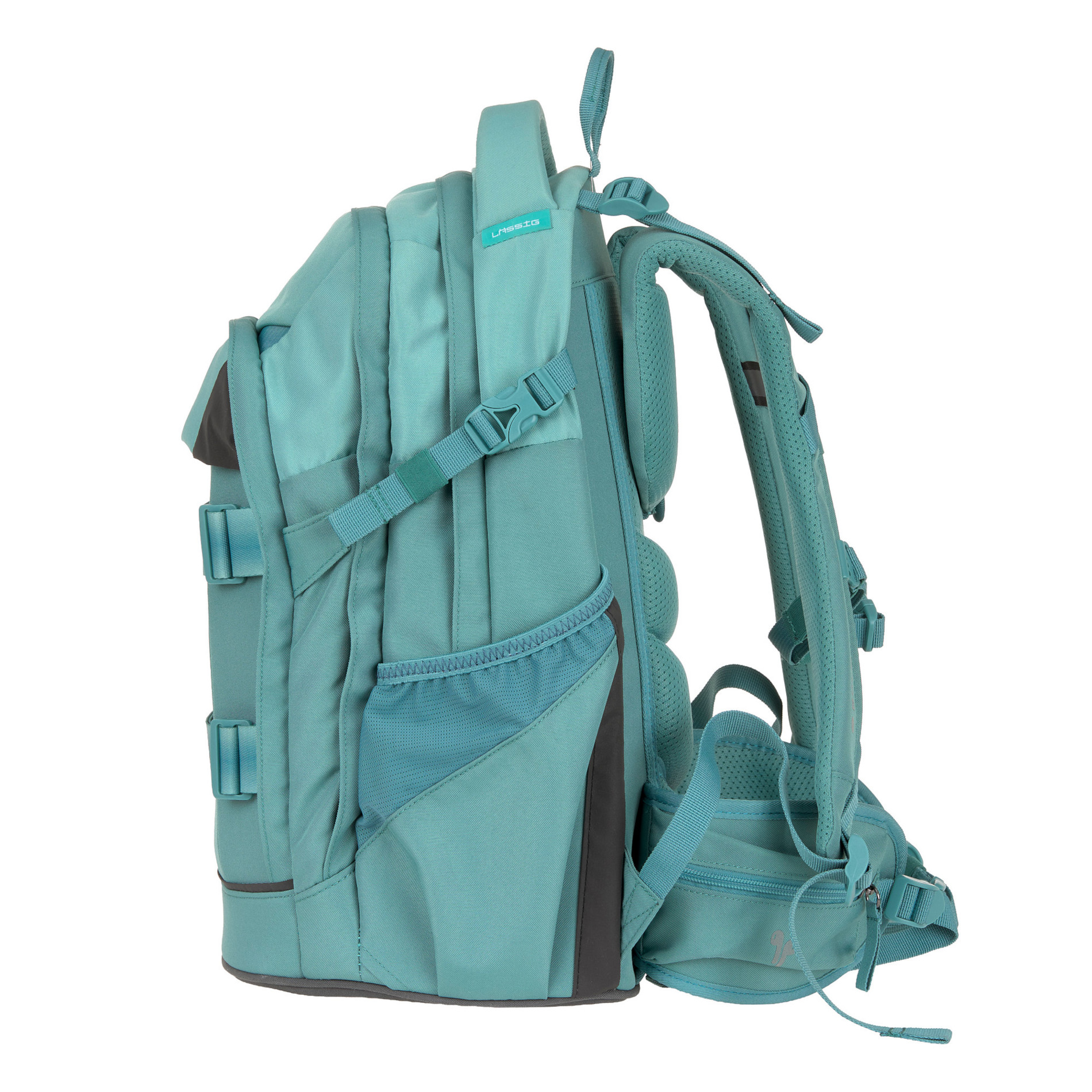 School Backpack Origin Bold - Aqua