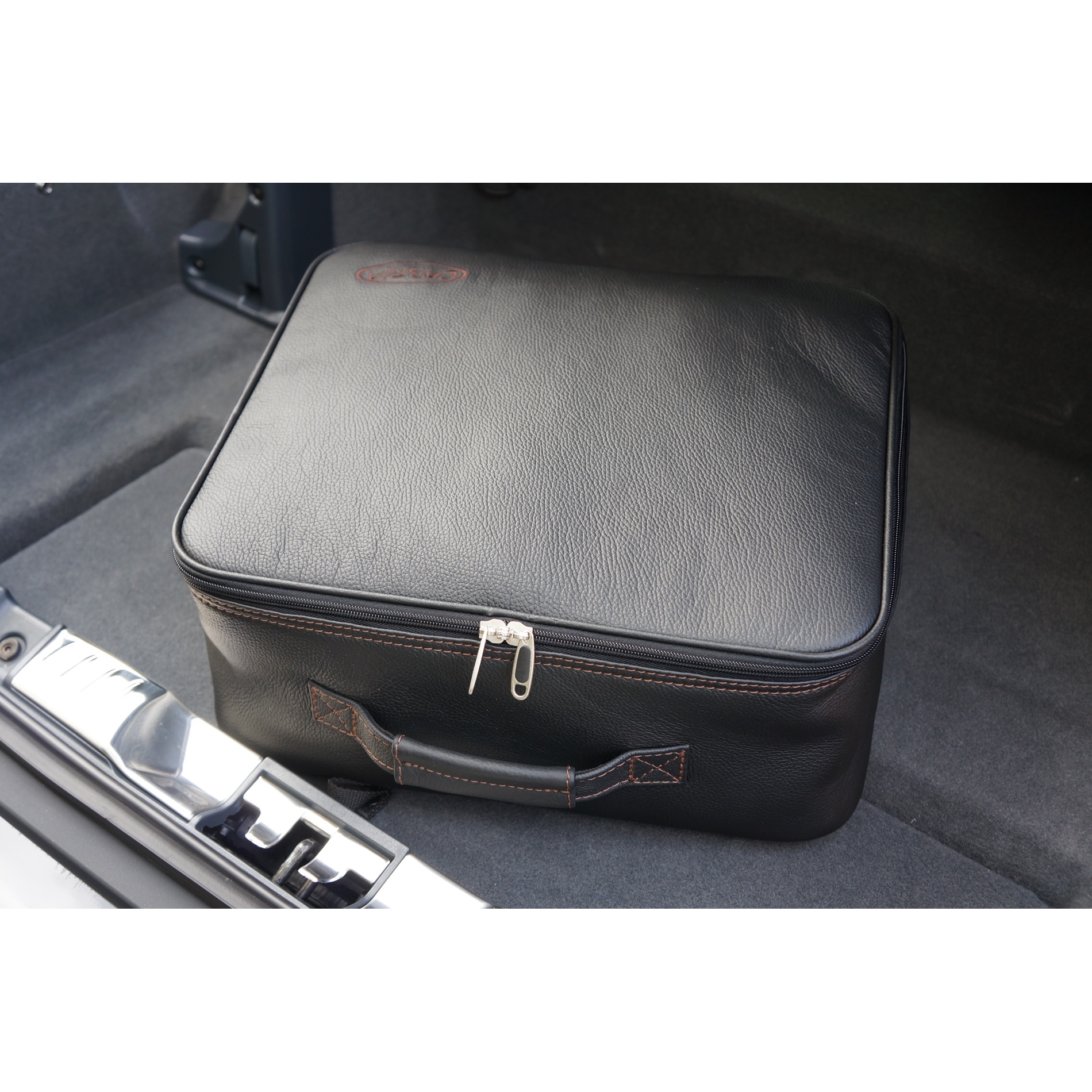 Lot de 3 valises, dont 2 à roulettes « Ferrari California », pour le coffre