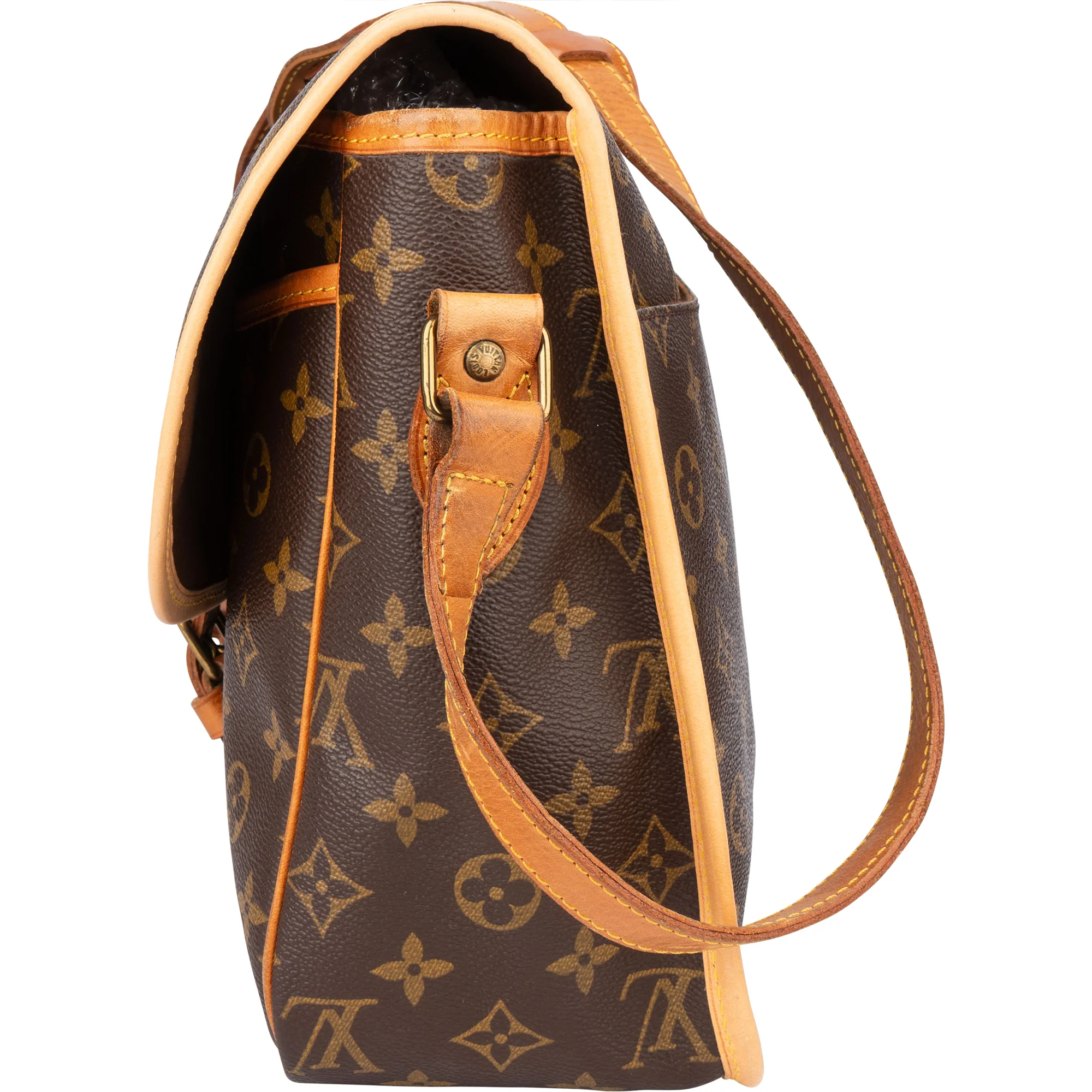 Louis Vuitton Cavas Monogram Gibeciere Crossbody Bag