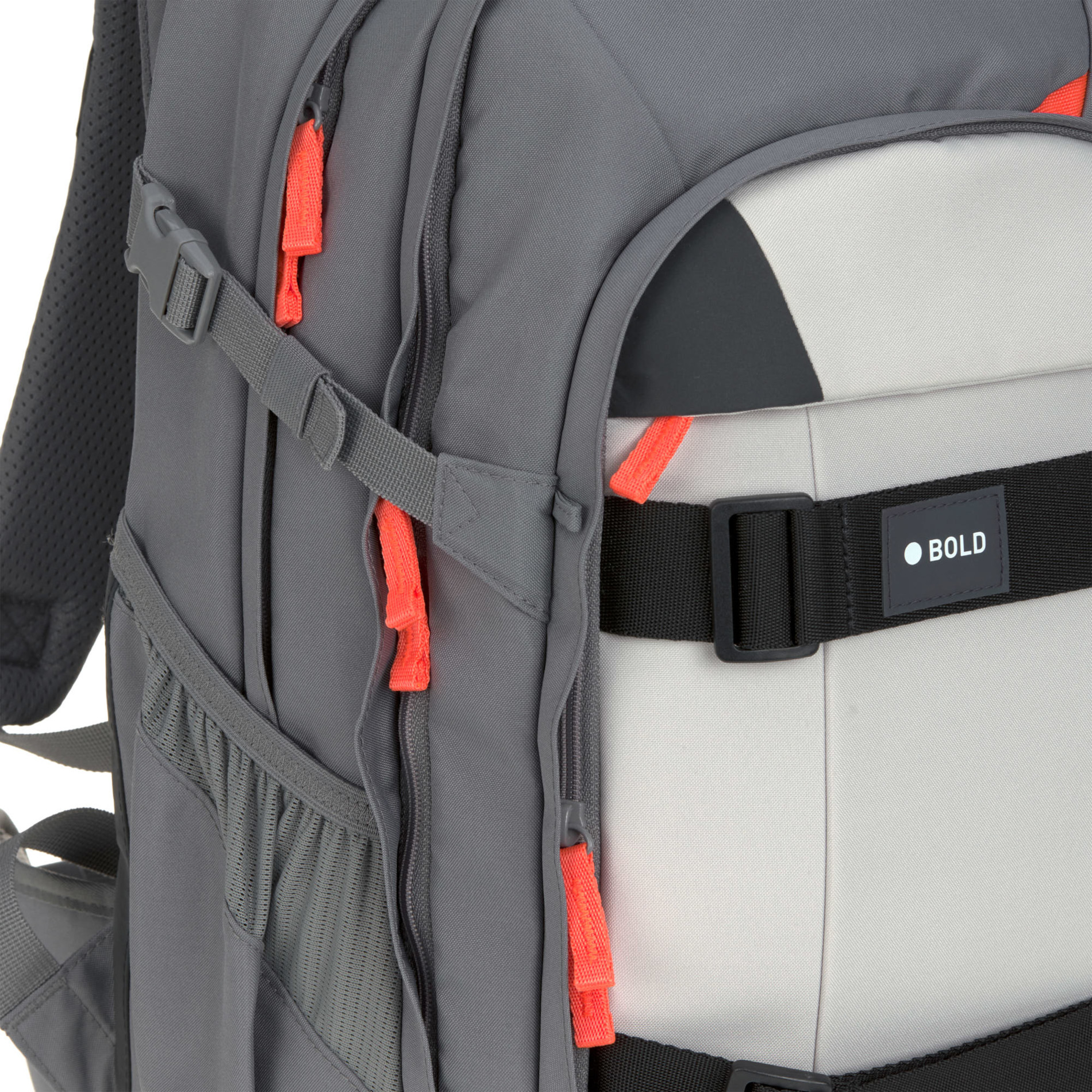 School Backpack Origin Bold - Anthracite/Grey