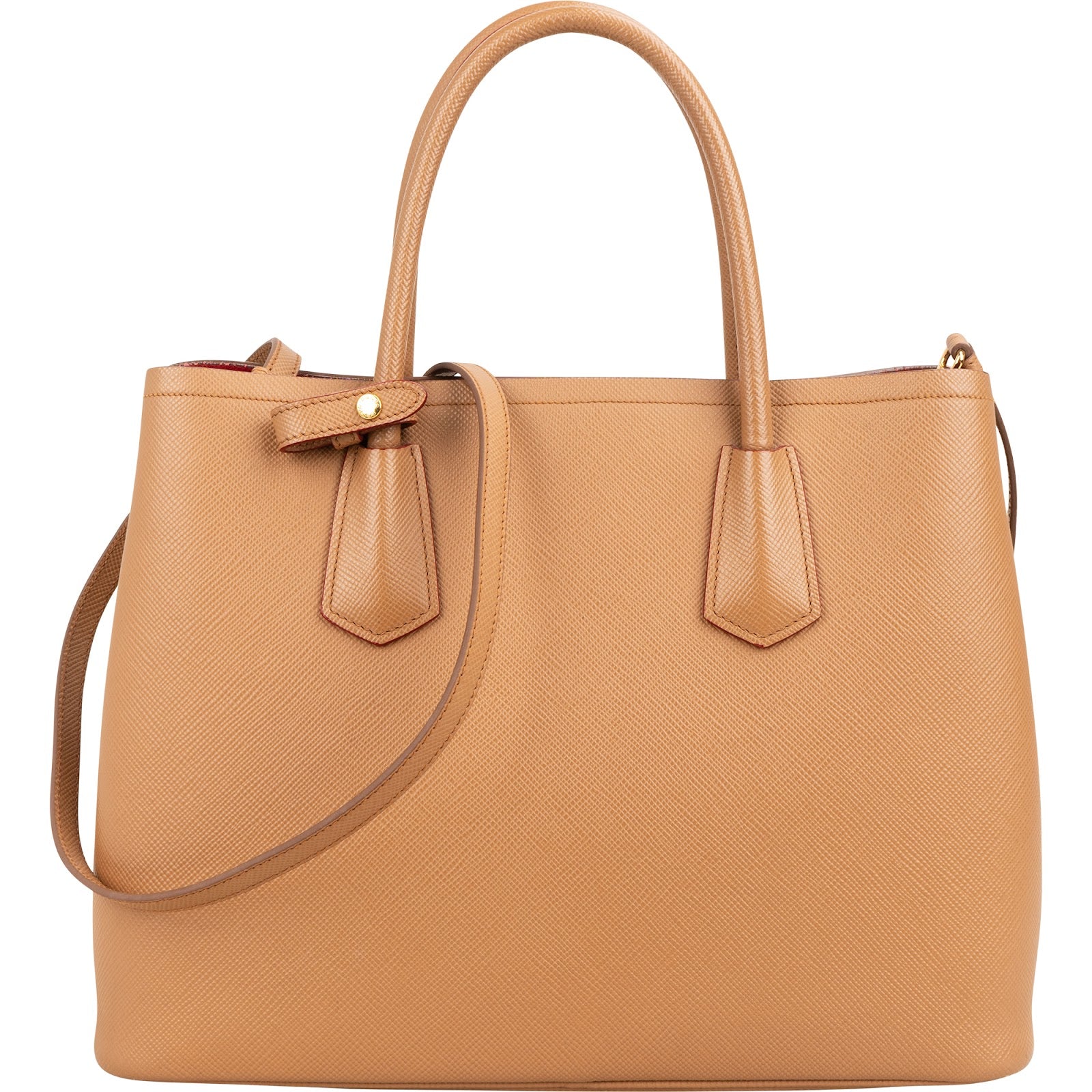 Prada – Saffiano Cuir Double Tote Handtasche