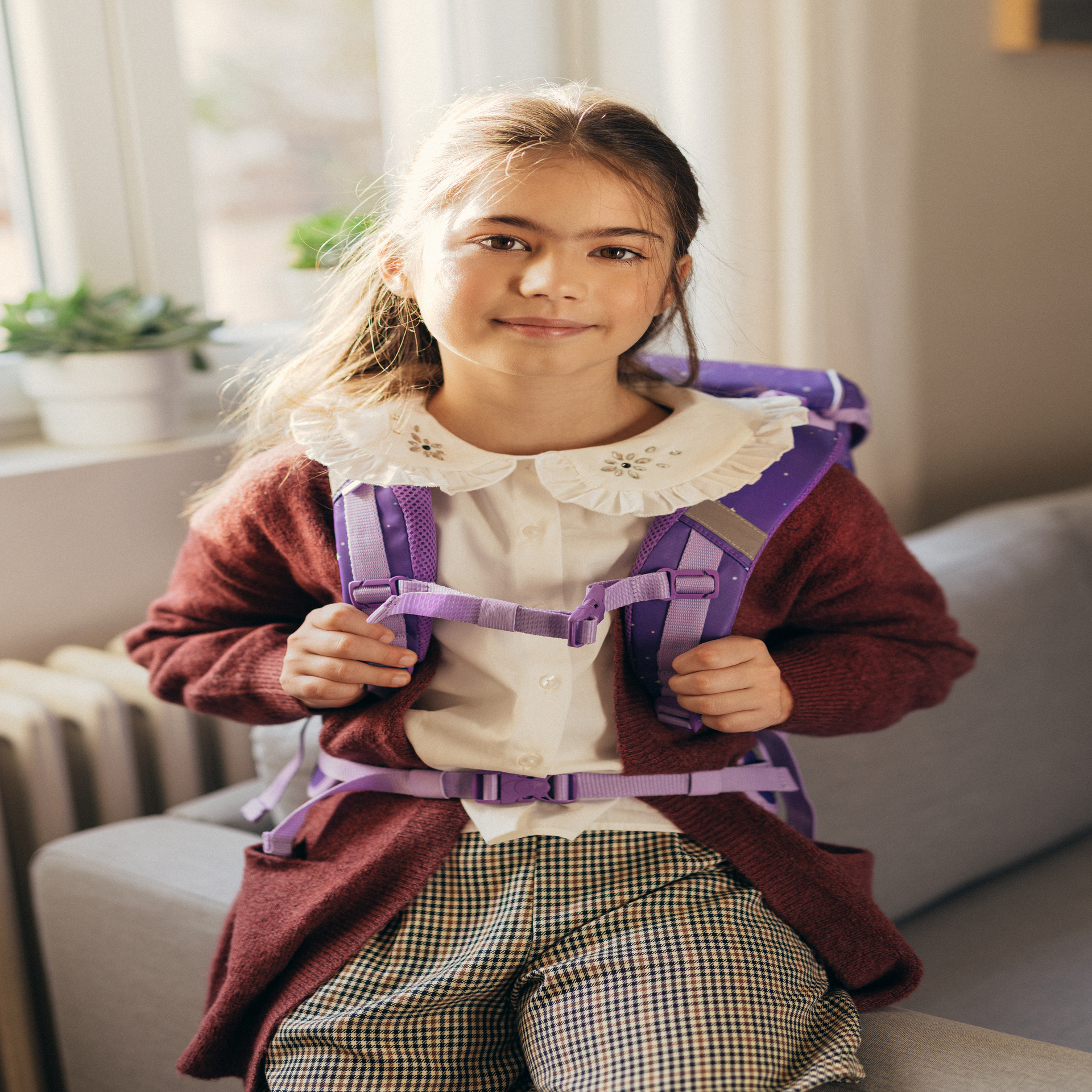 Smarty Plus Schulranzenset 5-teilig - Dahlia