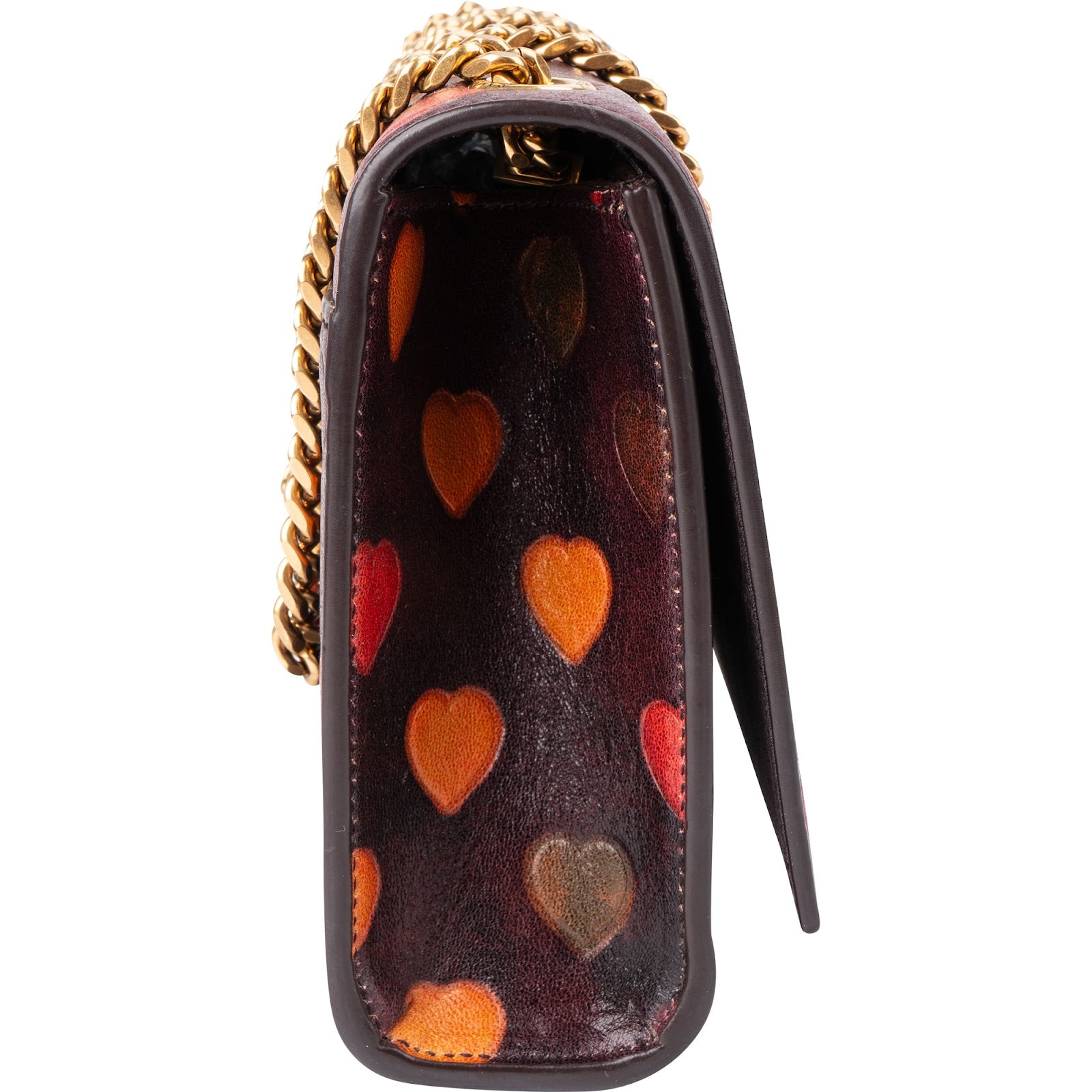 Saint Laurent – Kate Crossbody Bag mit Herzprint