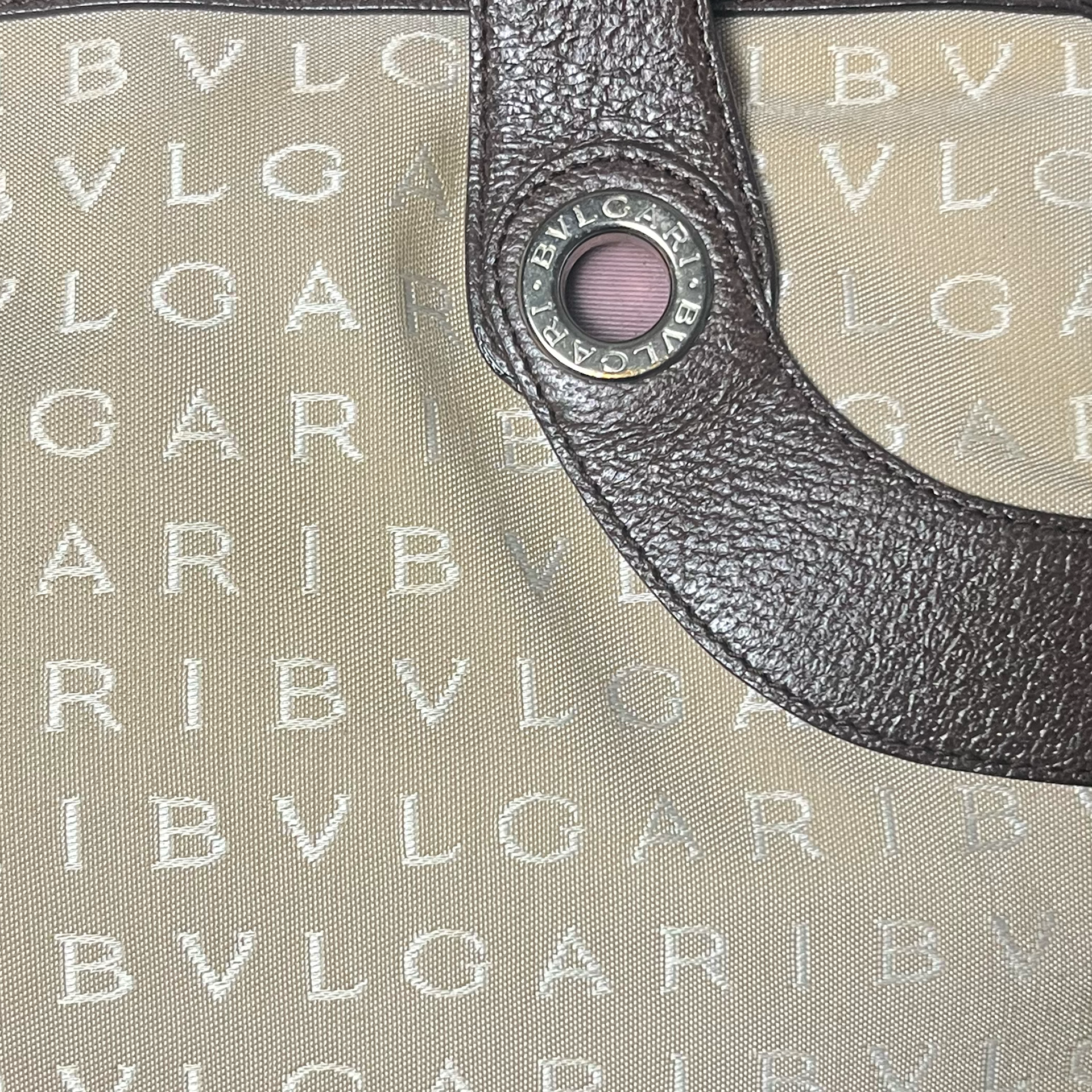 Bulgari  Logo Mania Boston Bag