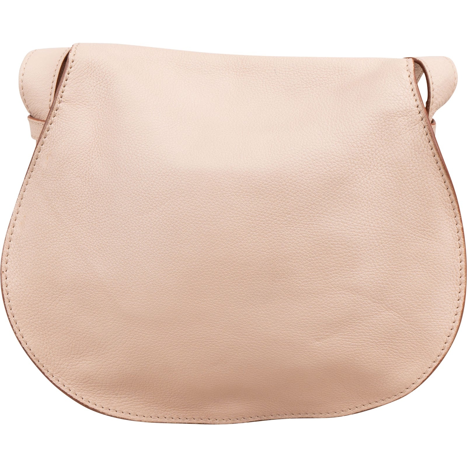 Chloé Grained Calfskin Marcie Saddle Crossbody Bag