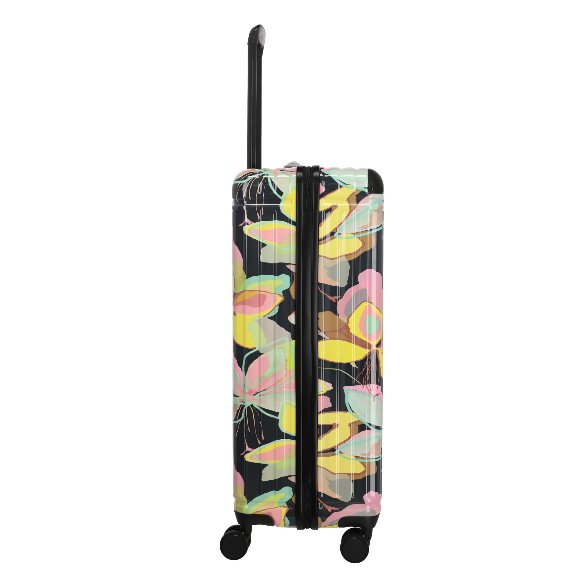 CRUISE Trolley L (77 cm) mit 4 Rollen - Gelbe Orchidee