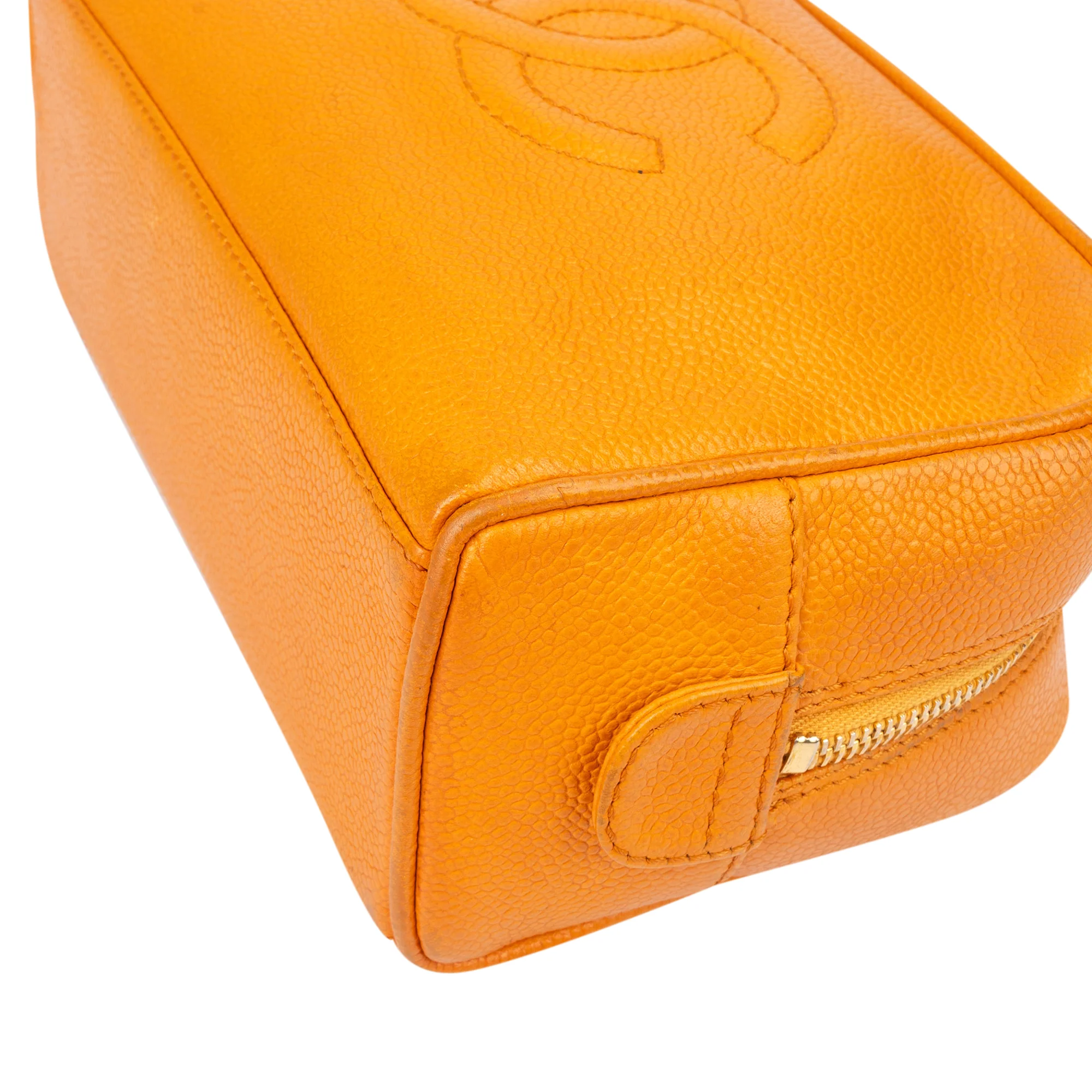 Chanel Caviar Leather CC Vanity Bag