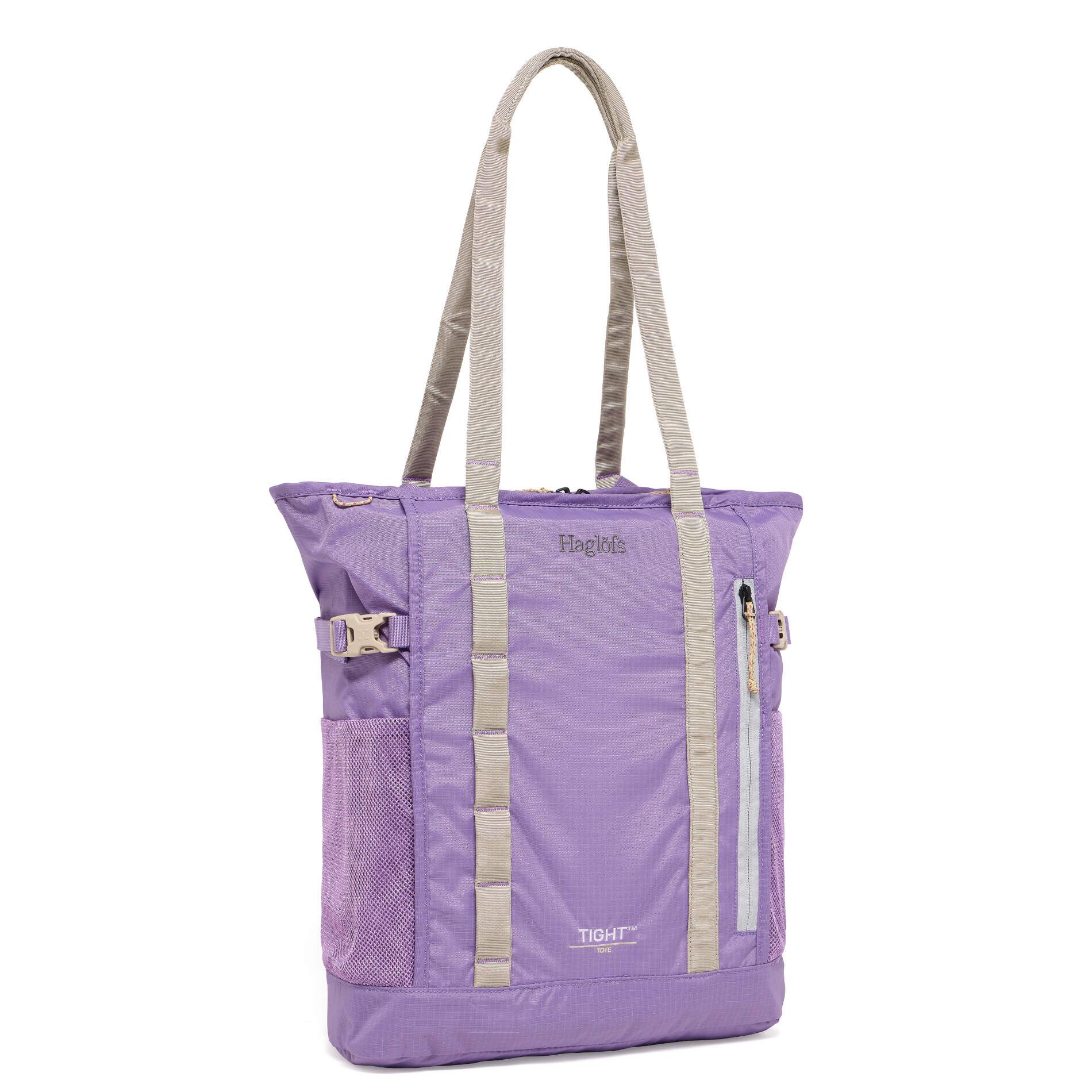 Tight Tote 25 – Purple ice/Chalk beige
