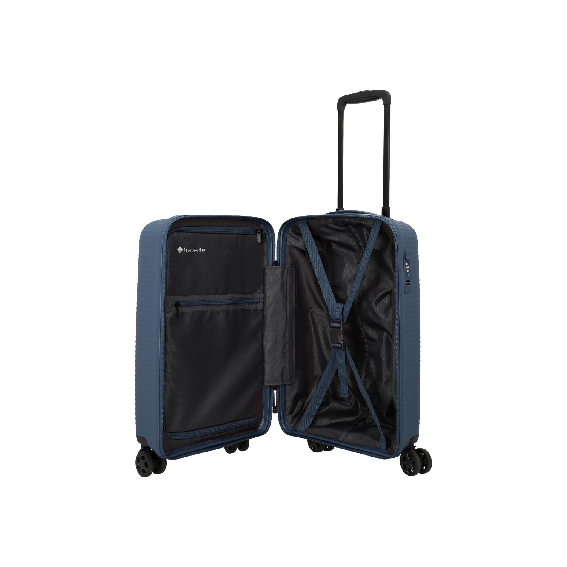 AIR STRIPE Kabinengepäck S Slim (55 cm) - Navy