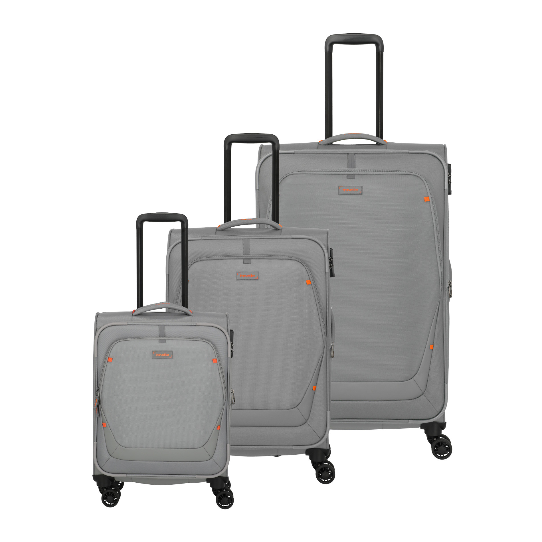 UMBRIA Kofferset L/M/S+ (erweiterbar) - Smoky Grey