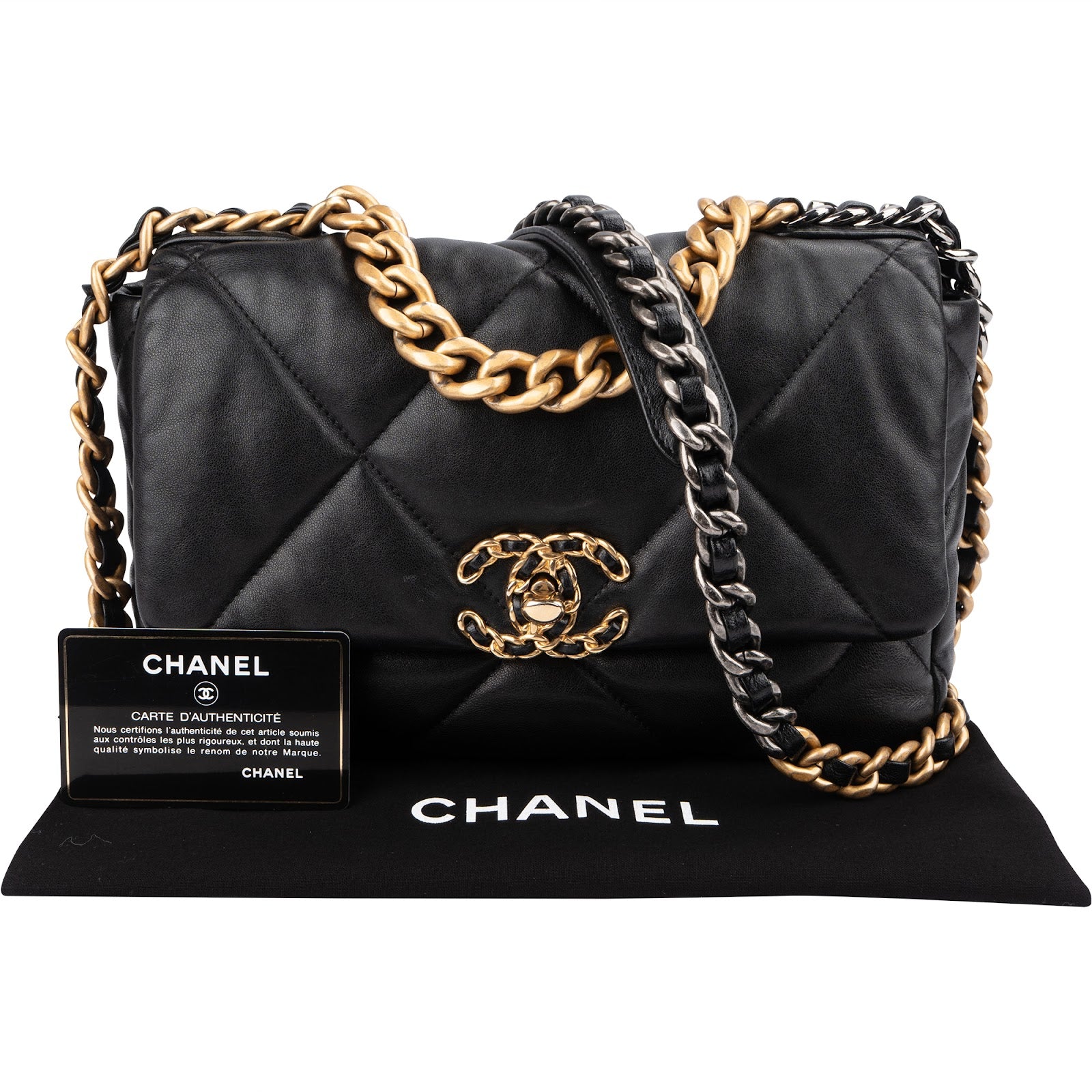 Chanel – 19 Flap Bag schoudertas