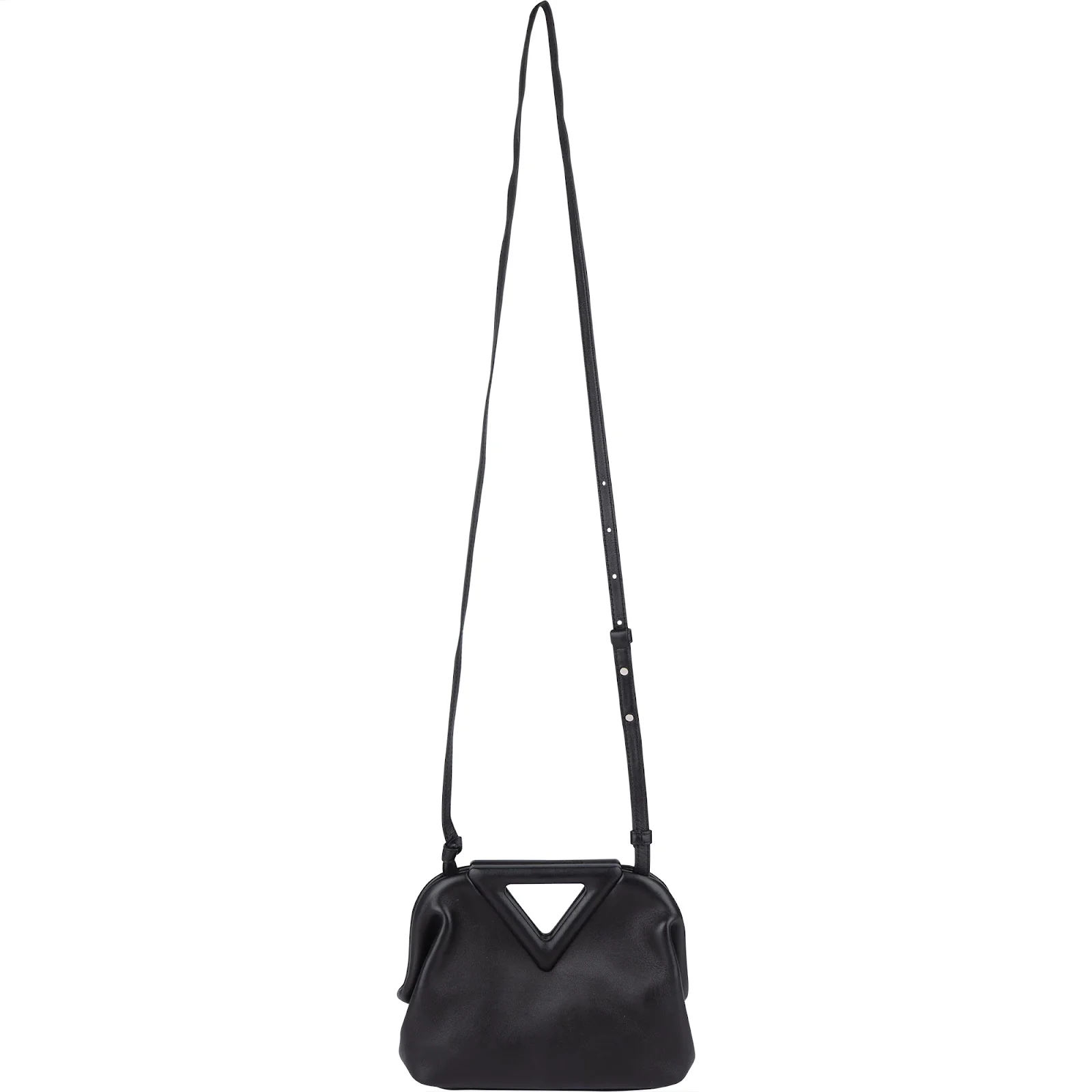 Bottega Veneta Leather Small The Point Handbag