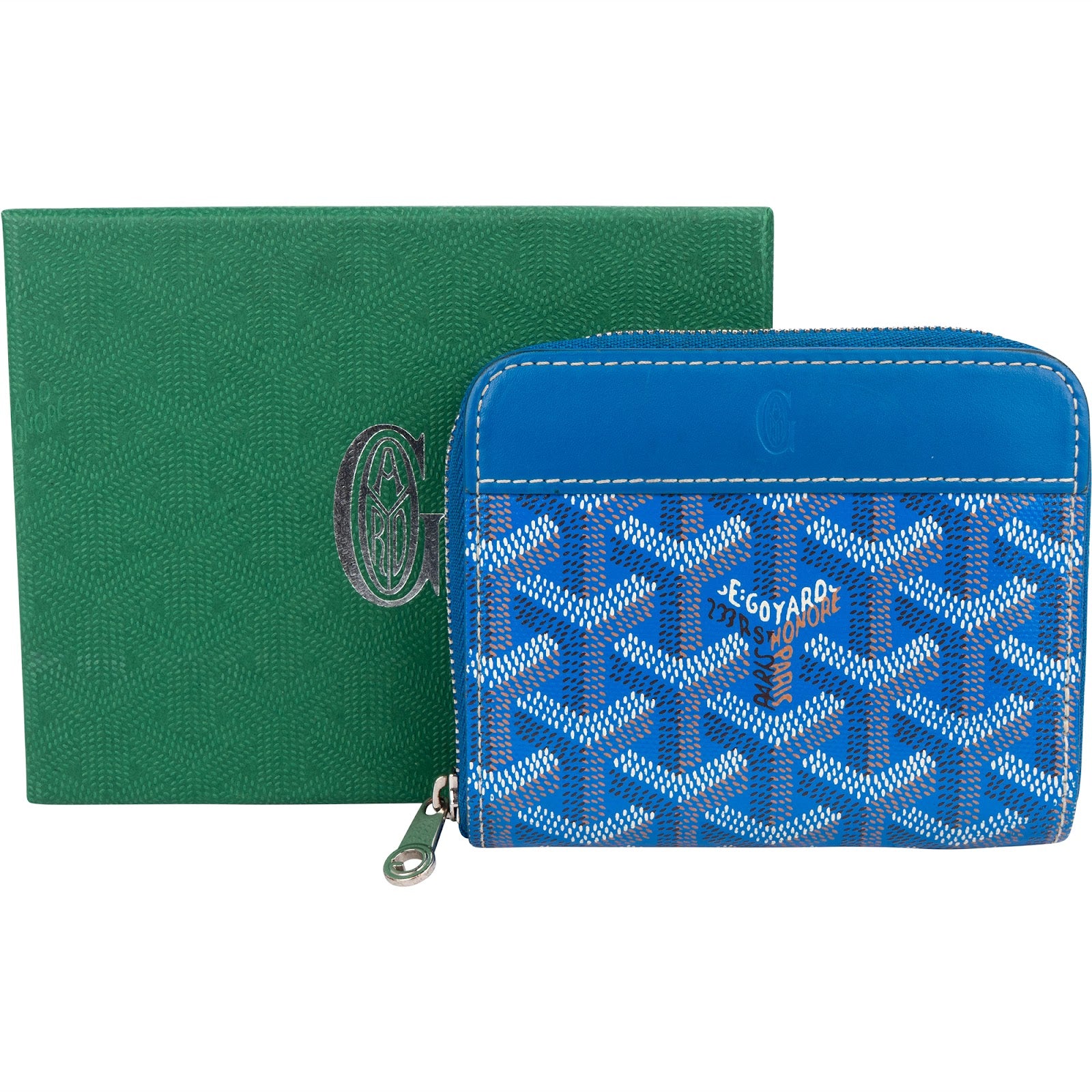 Goyard Goyardine Monogram Matignon PM Wallet