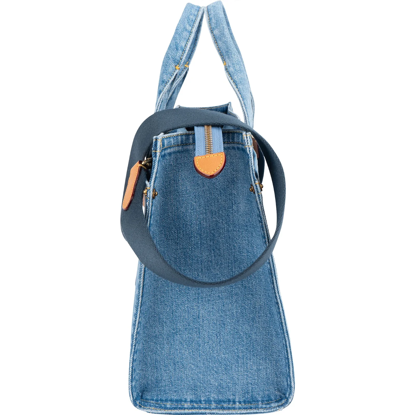 Coach Denim Cargo Tote Handbag