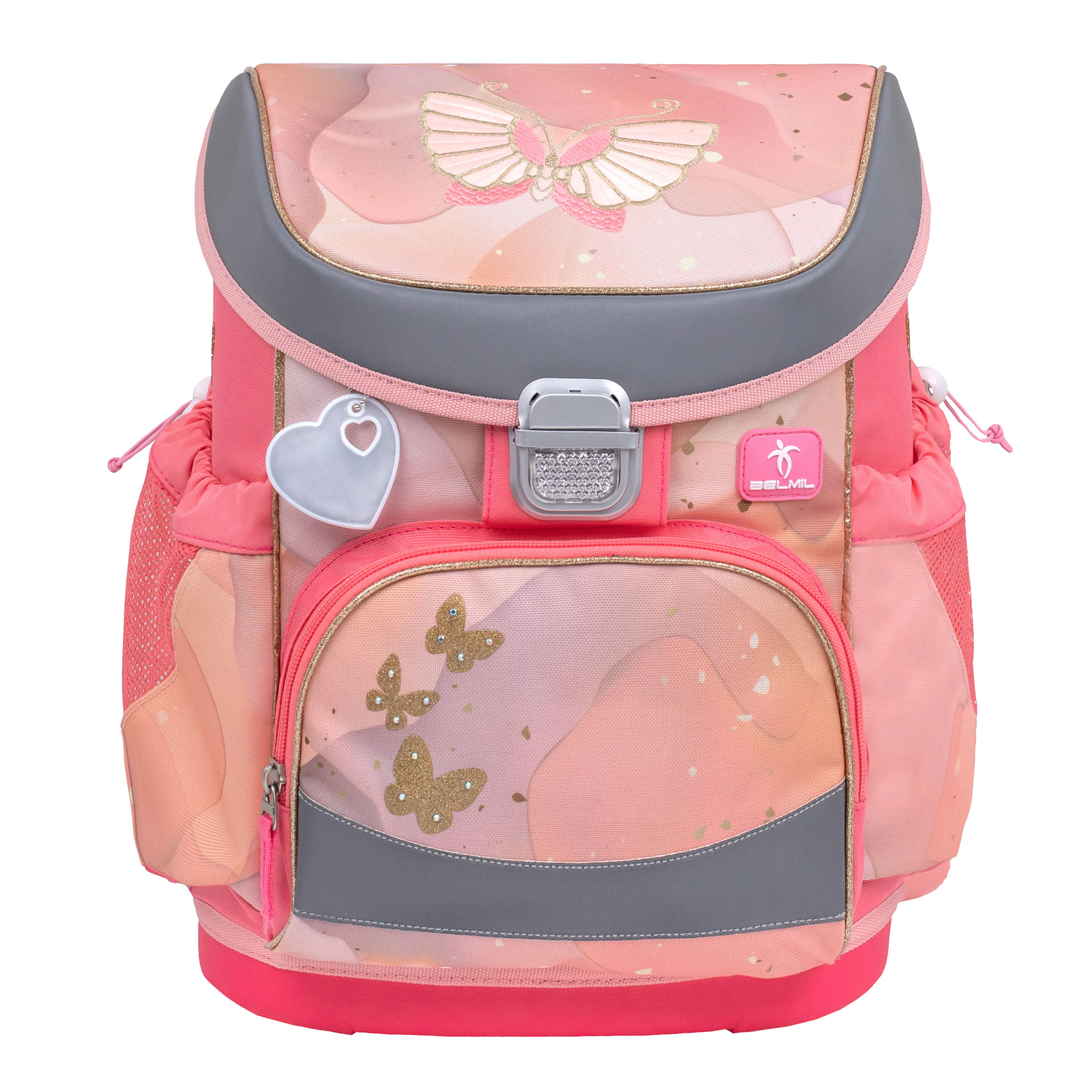 Mini-Fit ergonomisches Schulranzen-Set 4-teilig - Marble