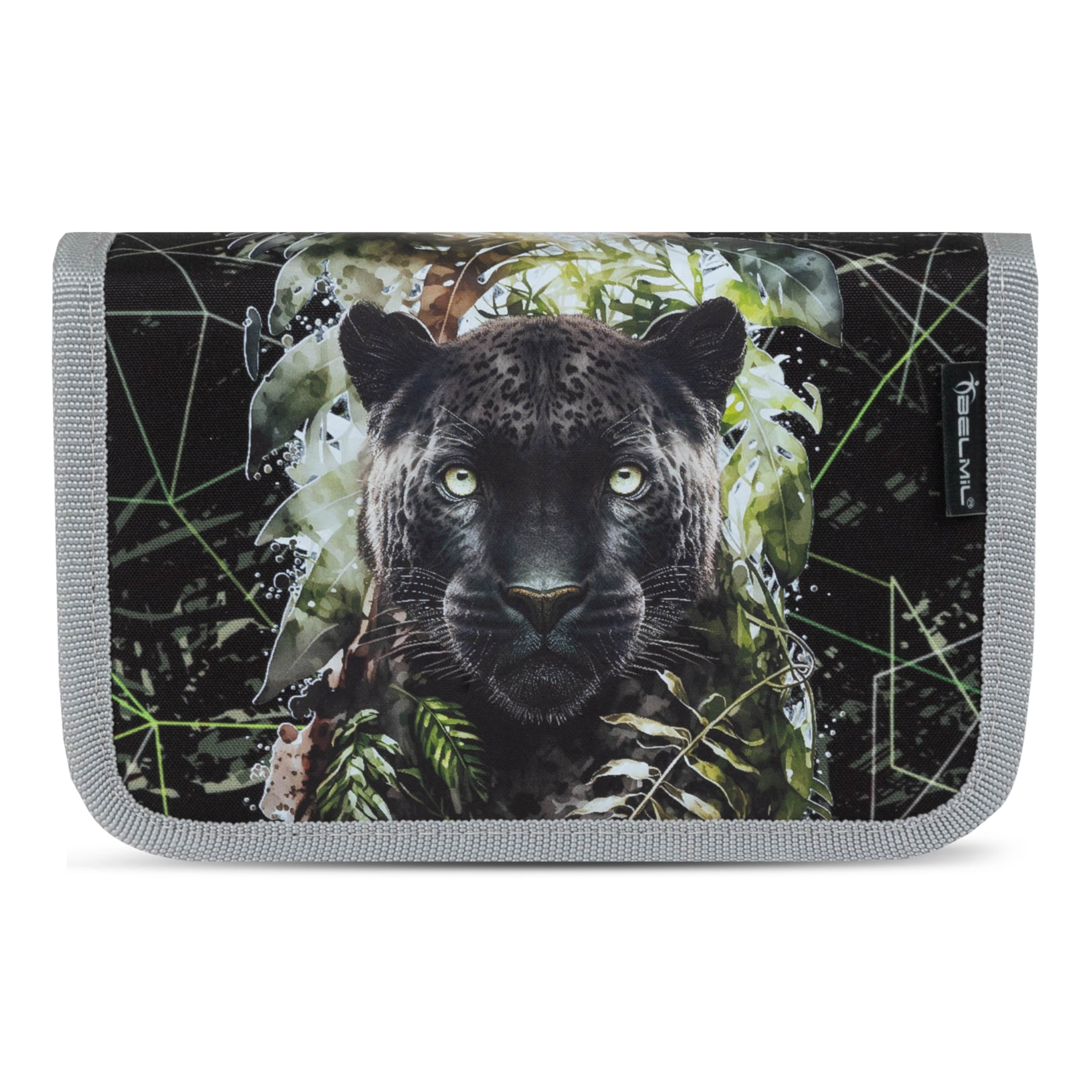 Belmil Mini-Fit ergonomisches Schulranzen-Set 4-teilig "Black Panther"