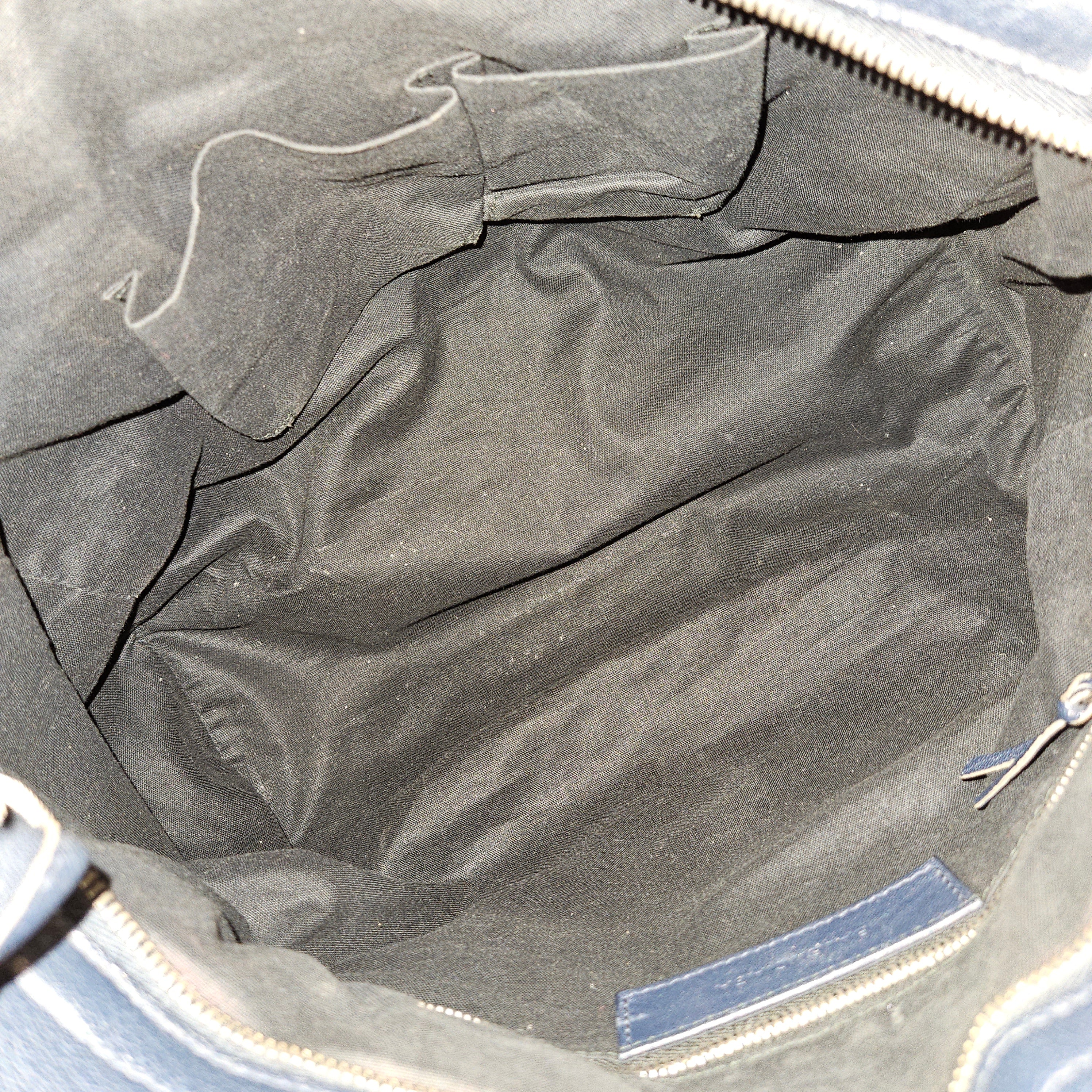 Balenciaga Blue  Leather Giant City Handbag