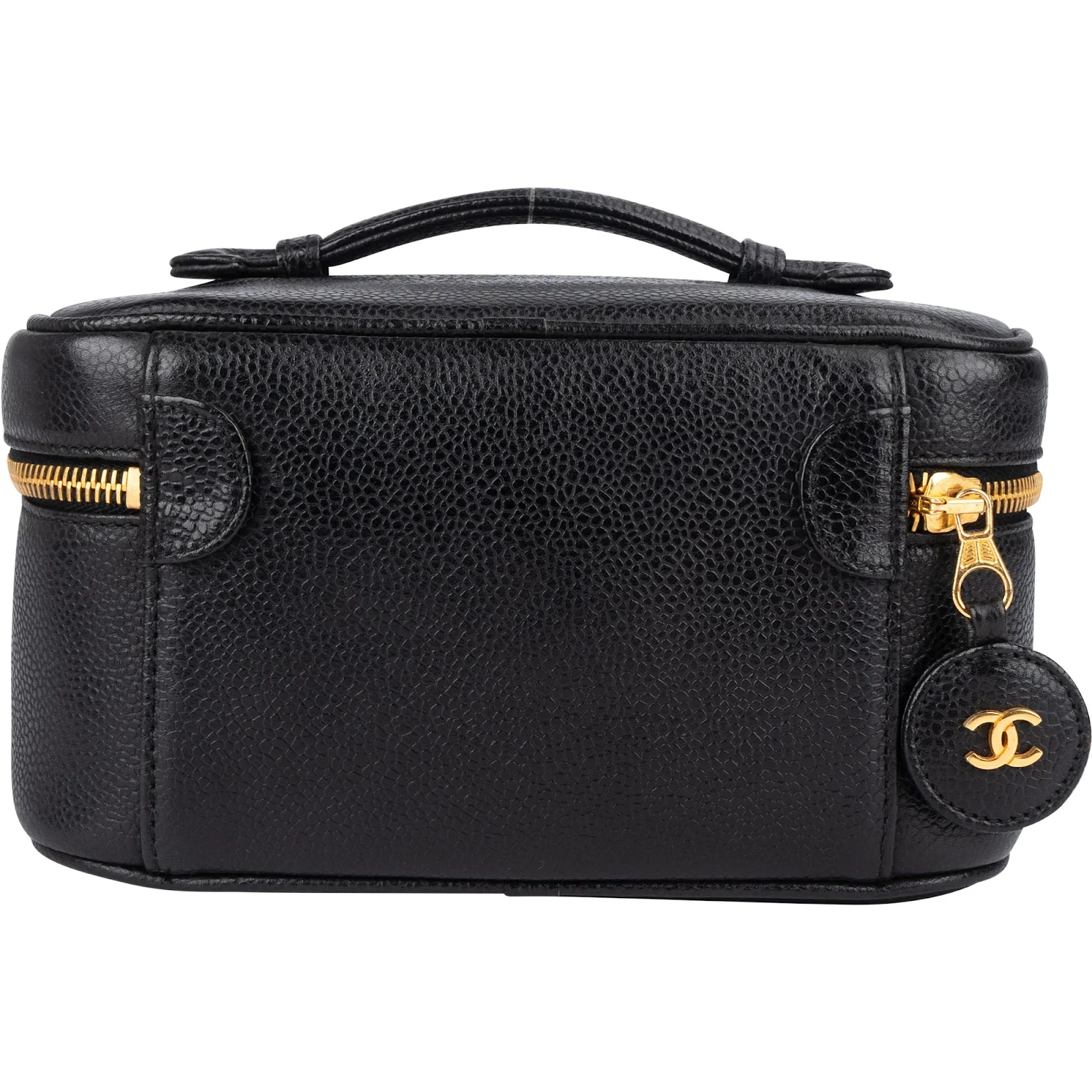 Chanel Caviar Leather Vanity Case 