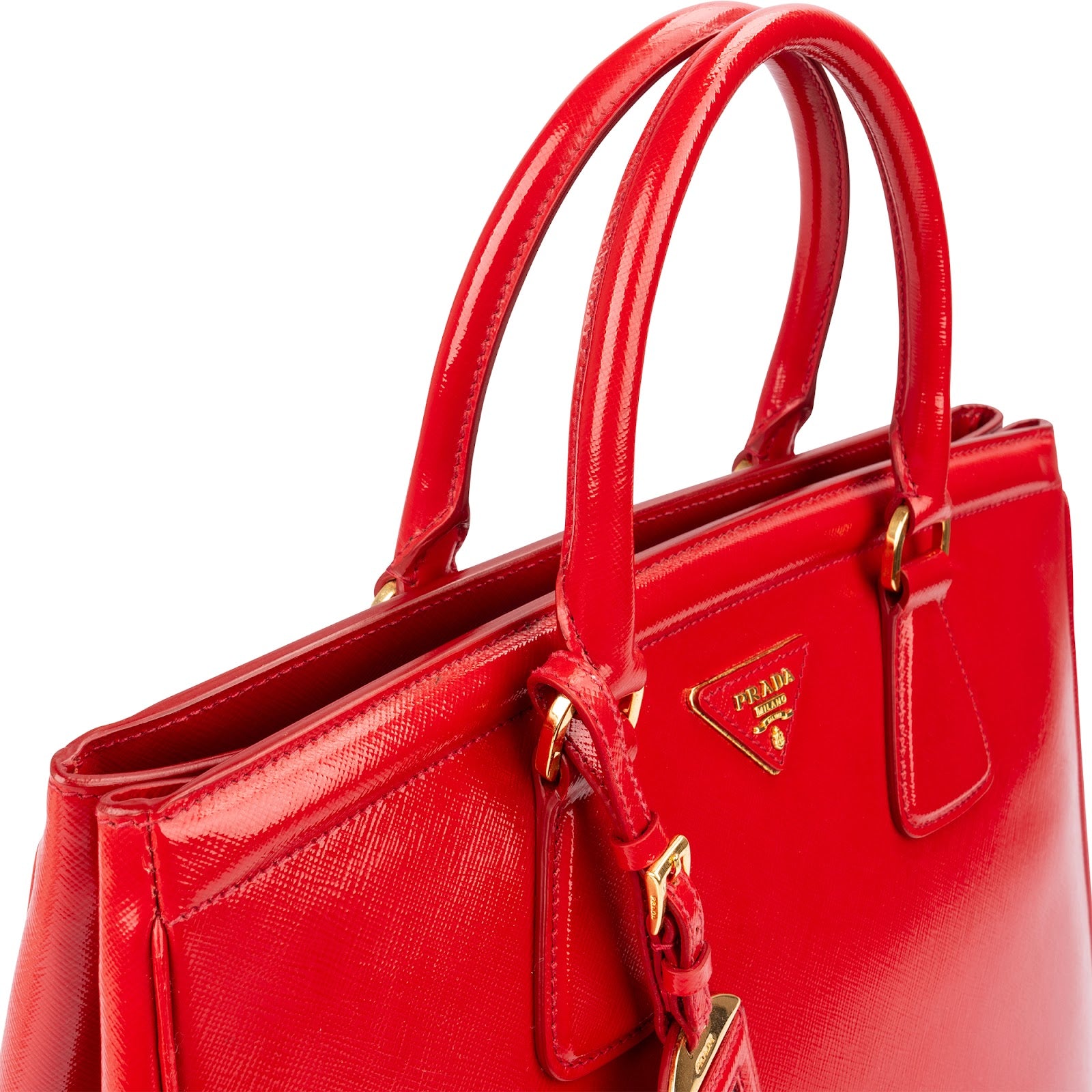 Prada – Saffiano Vernice Galleria Handtasche