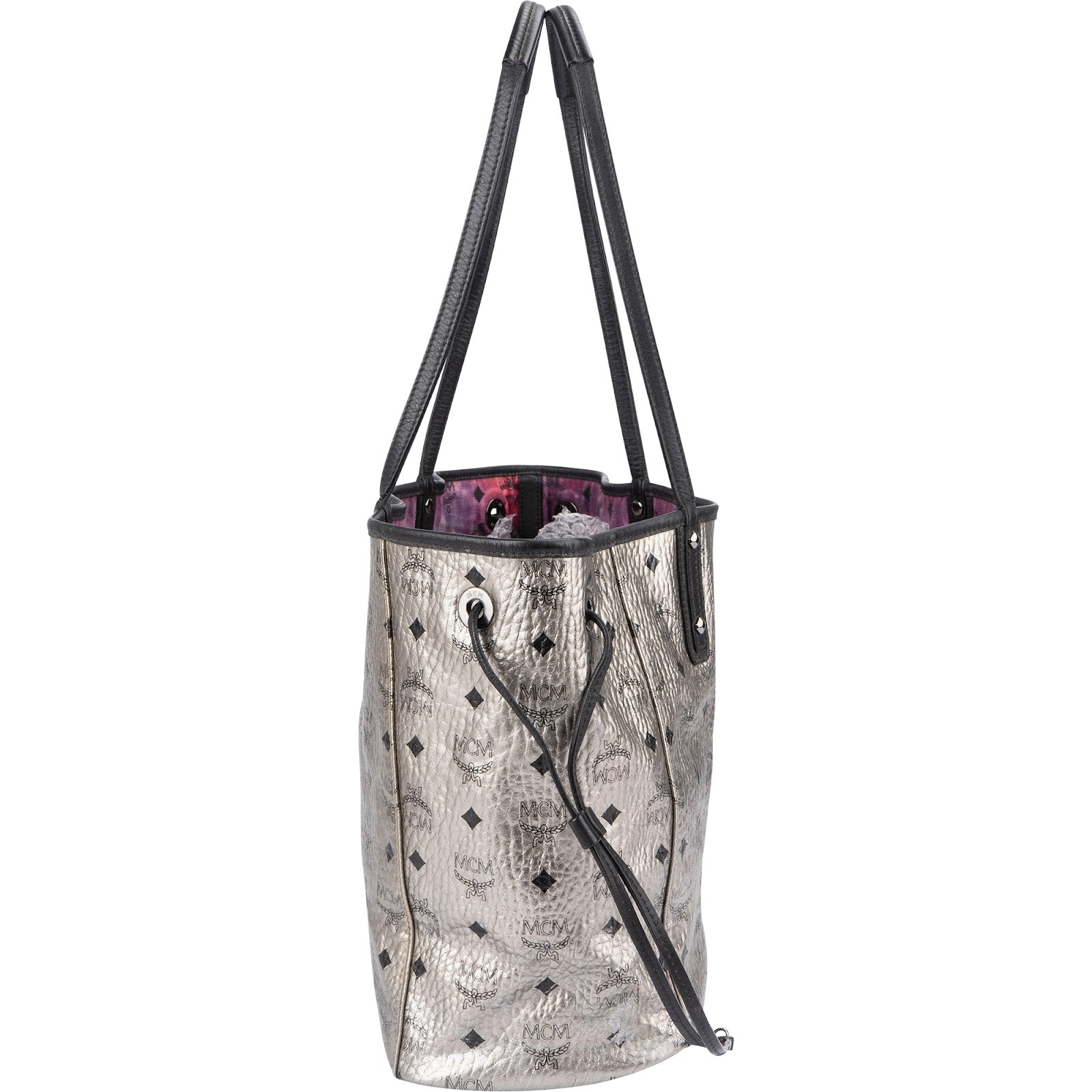MCM - Metallic Reversible Liz Shopper