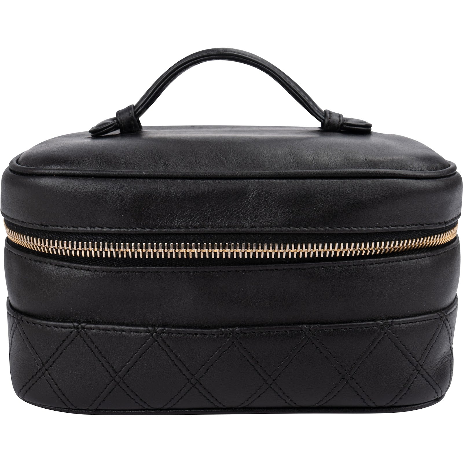 Chanel – Quilted Lambskin Vanity Case Handbag