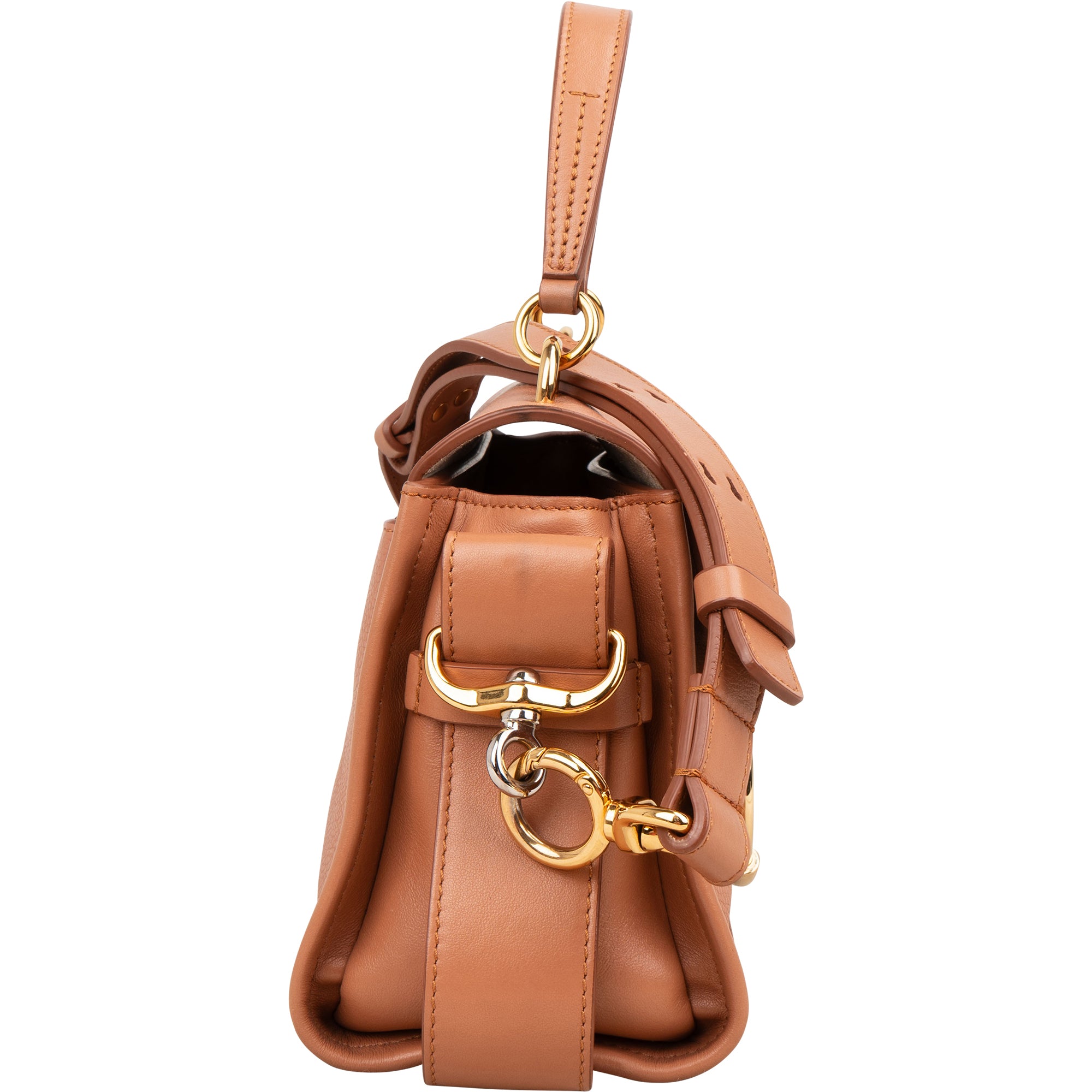Petit sac à bandoulière « Tess » de Chloé en cuir de veau grainé