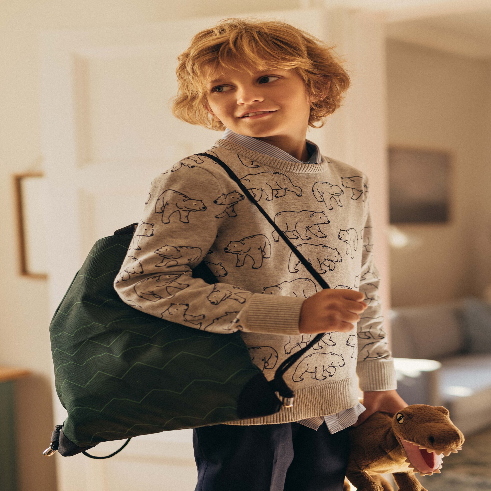 Comfy Plus Schulranzenset 5-teilig - Twist of Lime