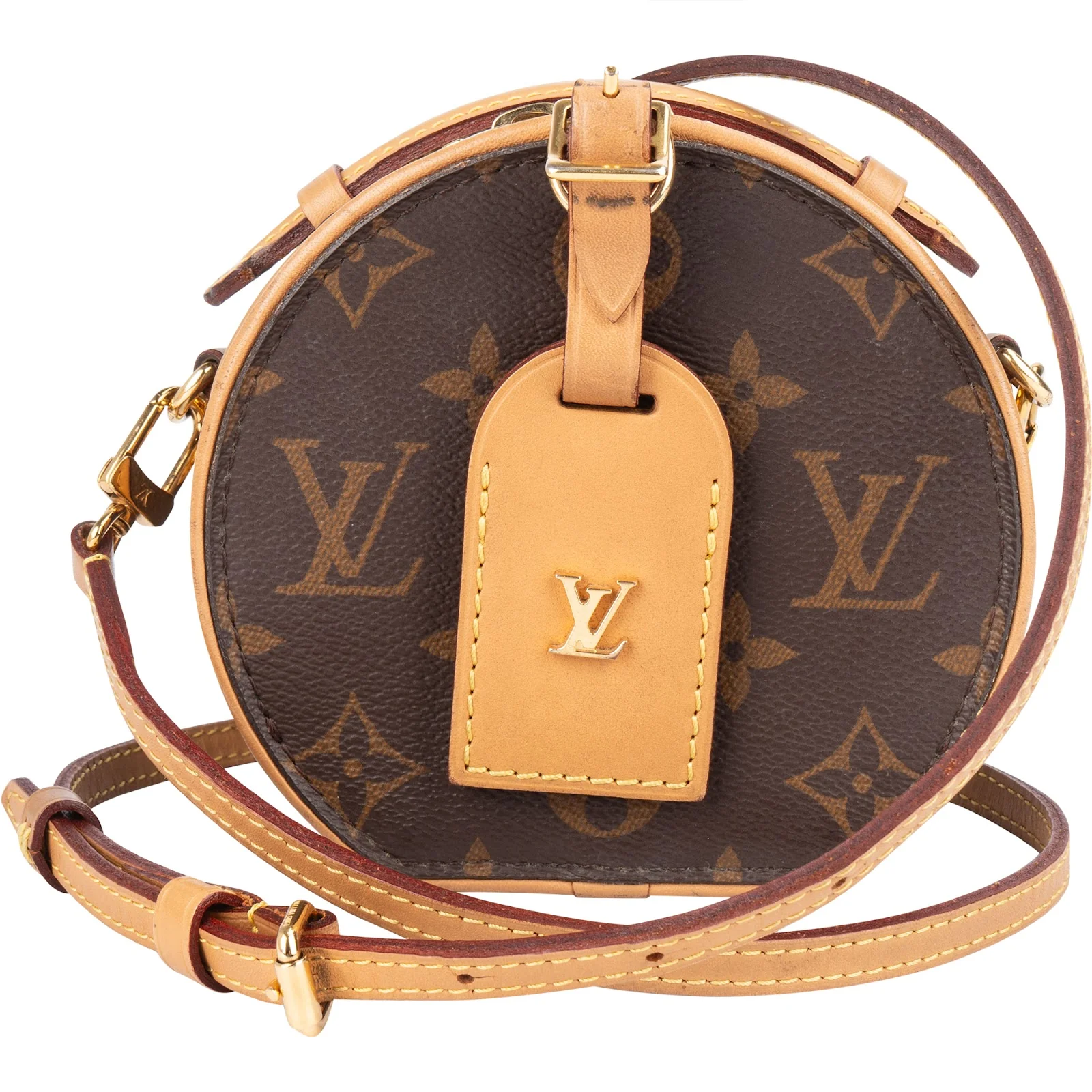 Louis Vuitton Monogram Canvas Boite Chapeau Souple Mini Crossbody Bag