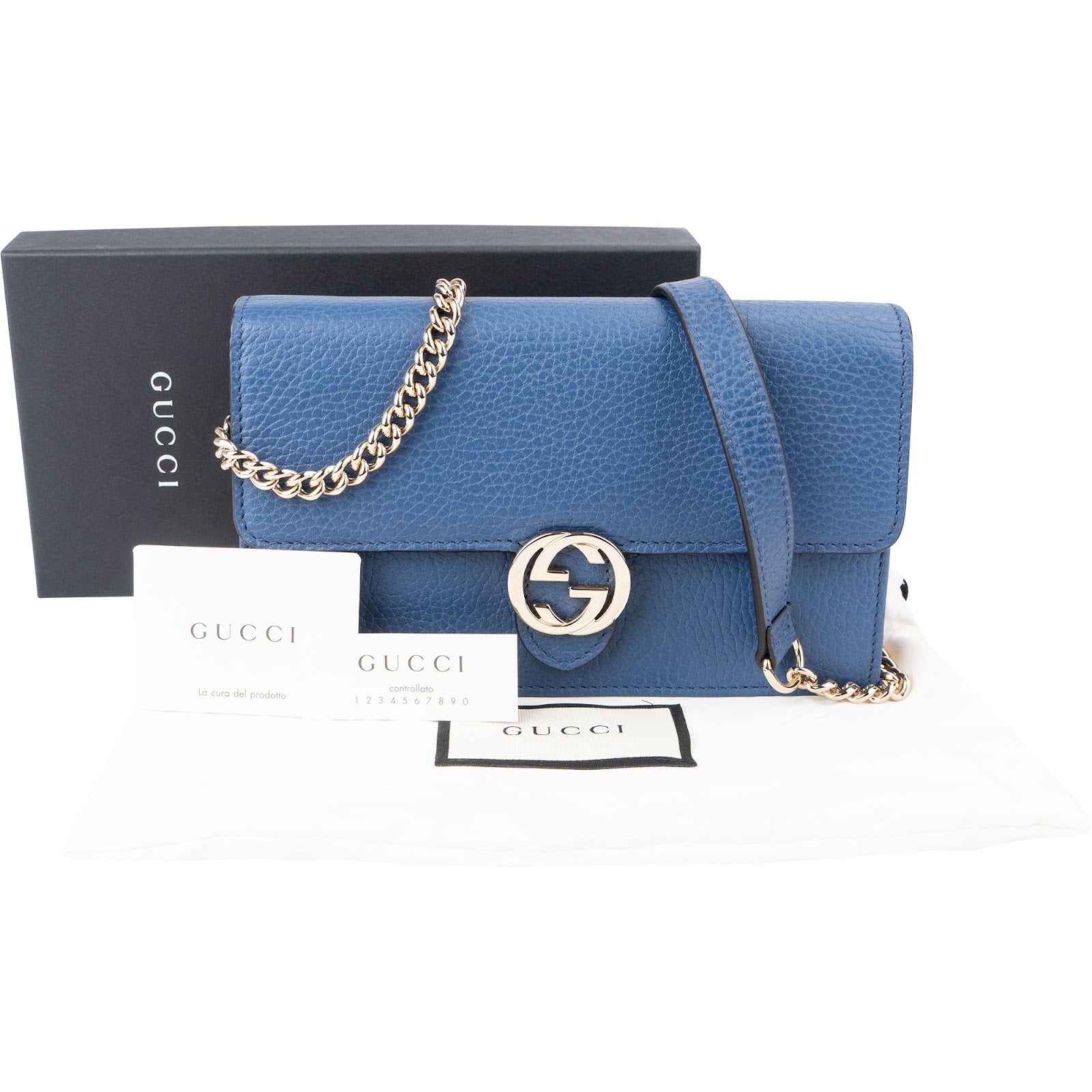Gucci - Interlocking GG Wallet On Chain