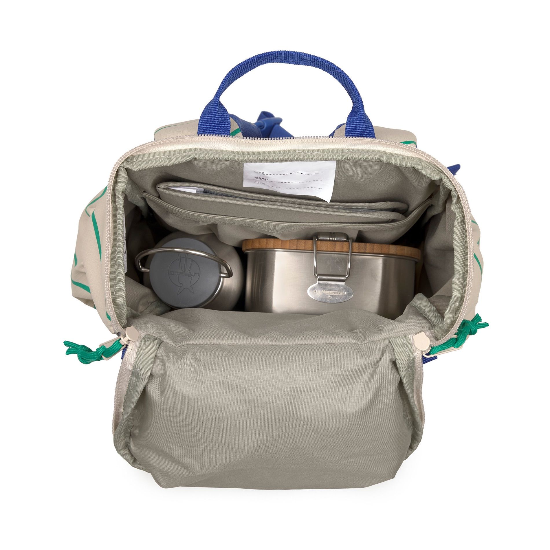 Mini Outdoor Backpack Up Happy Trails - frog