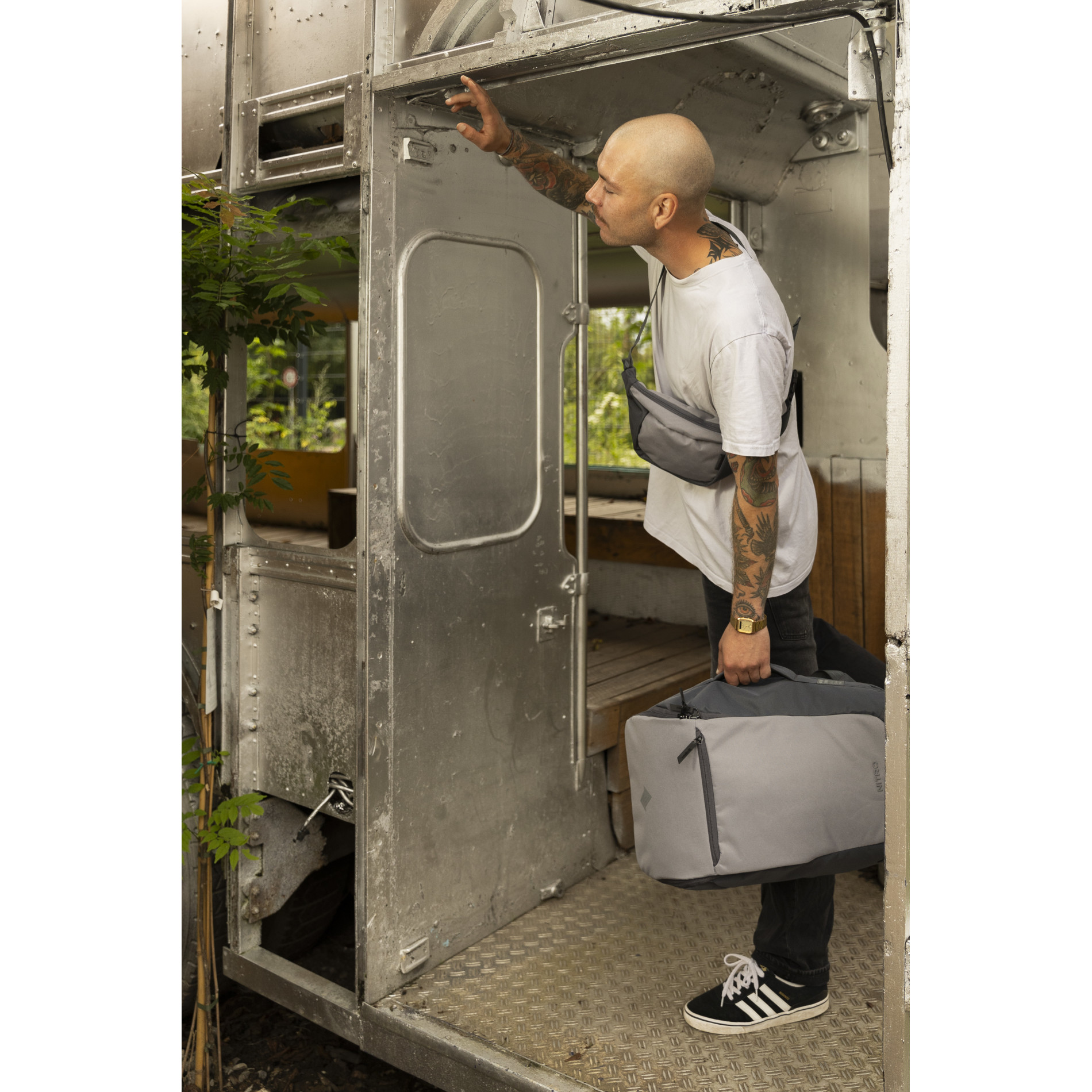 Rucksack NIKURO TRAVELER - Graphite