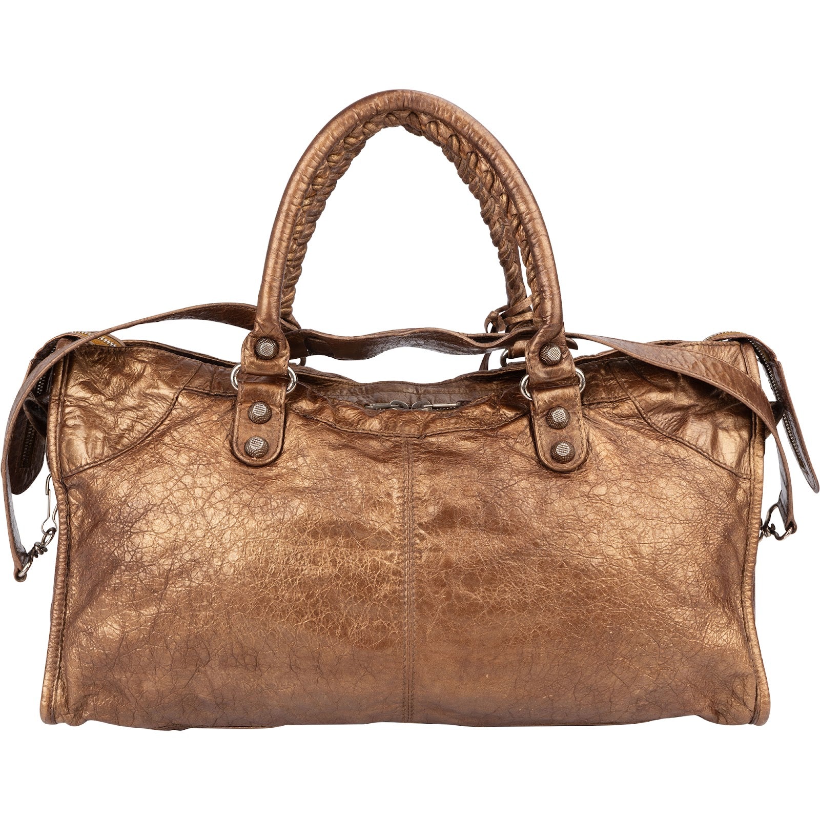 Balenciaga Leather City Handbag