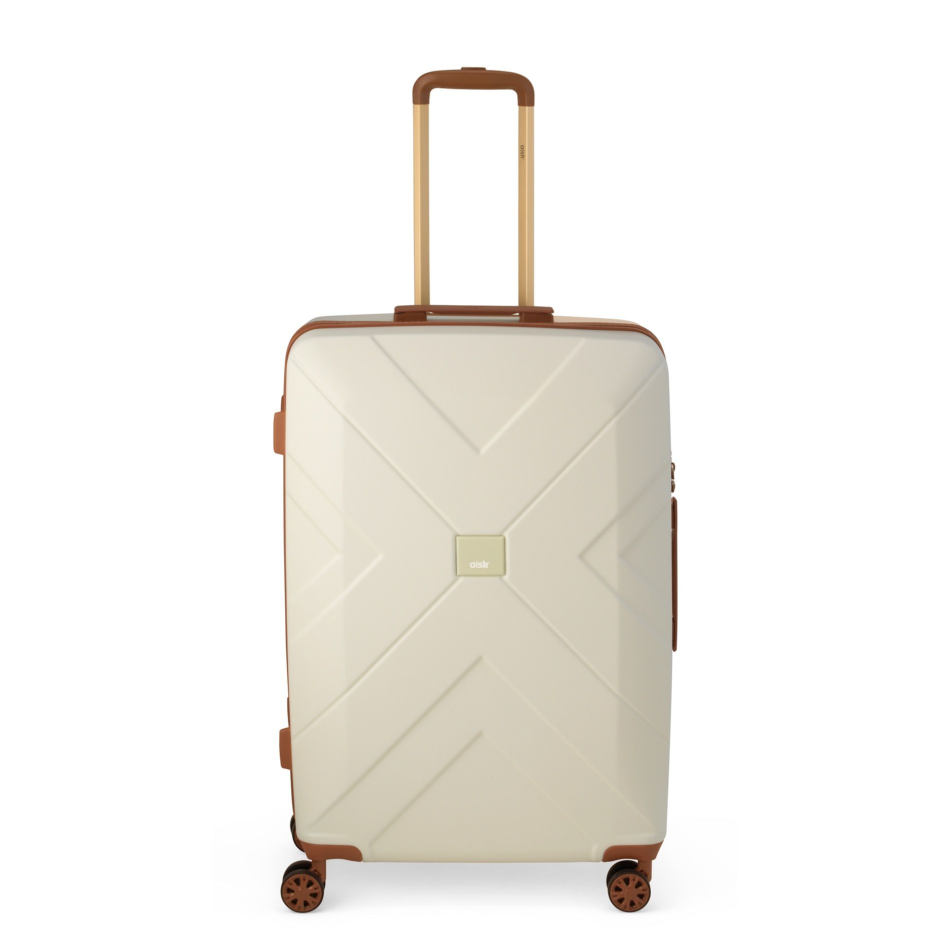 FLORENCE Trolley L (74 cm) - dark olive - Off White