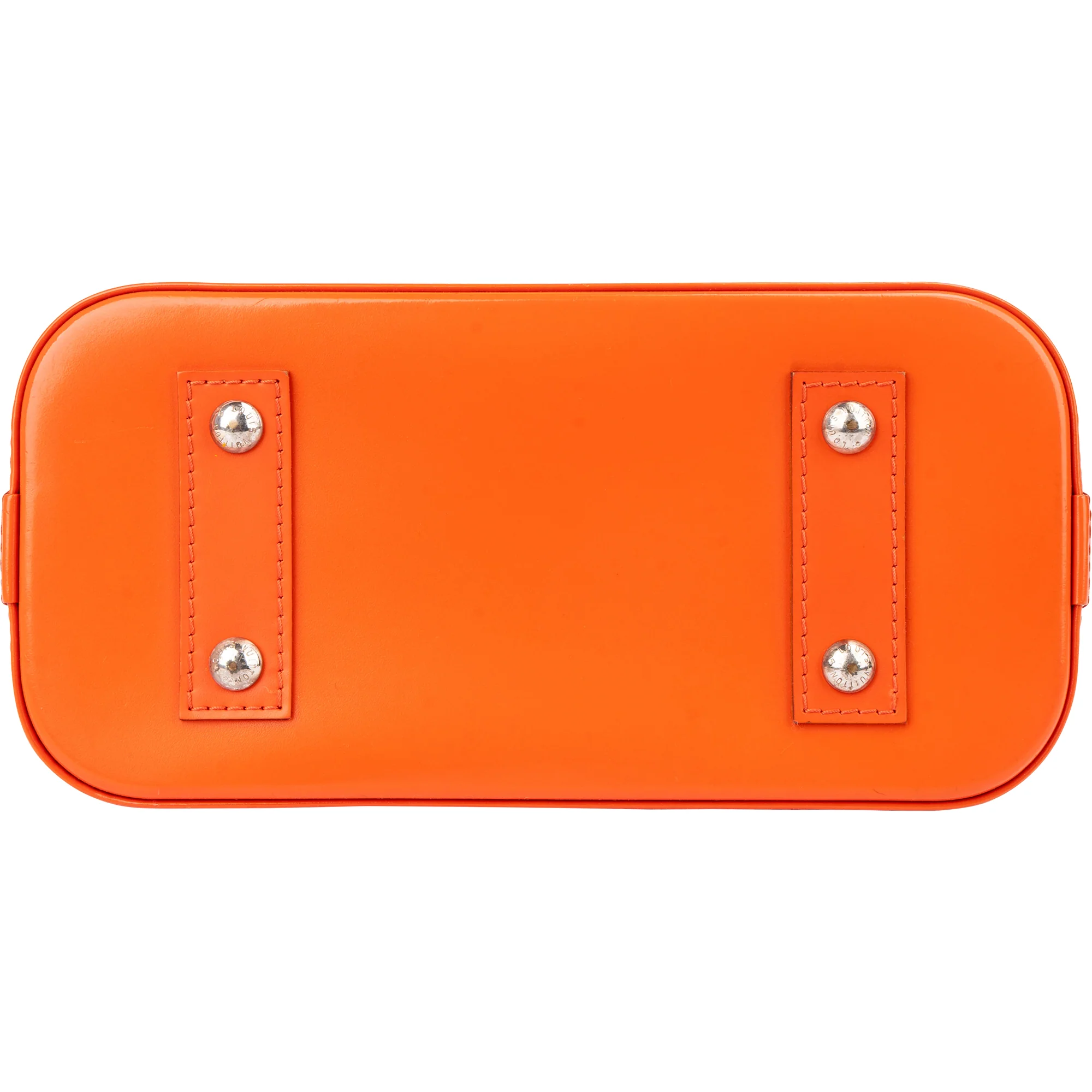 Louis Vuitton Orange Epi Leather Alma BB Handbag