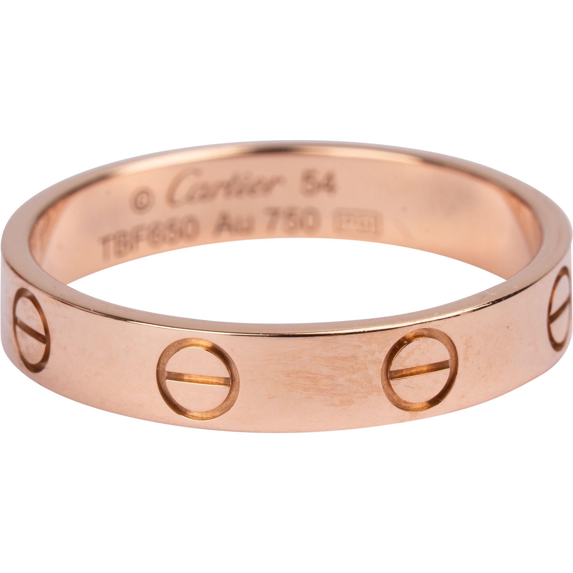 Cartier Au 750er Gold LOVE Wedding Band Ring (#54)
