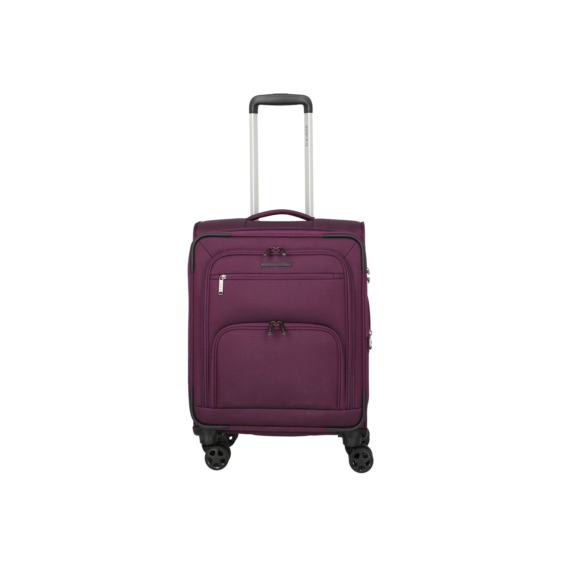 CUBIS Kabinengepäck S (55 cm) erweiterbar - Anthracite - Berry [16]