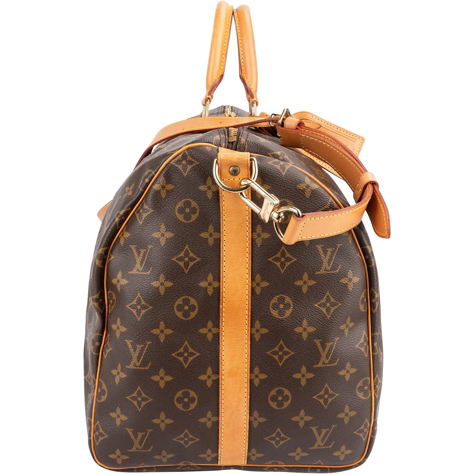 Louis Vuitton Monogram Canvas Keepall 55 Bandoulière Travel Bag