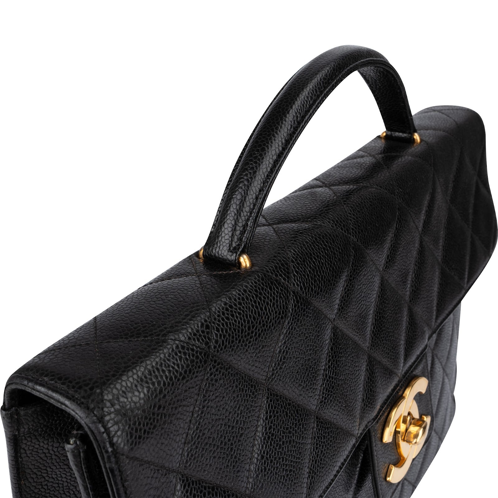 Chanel - Quilted Caviar Leather 24K Briefcase