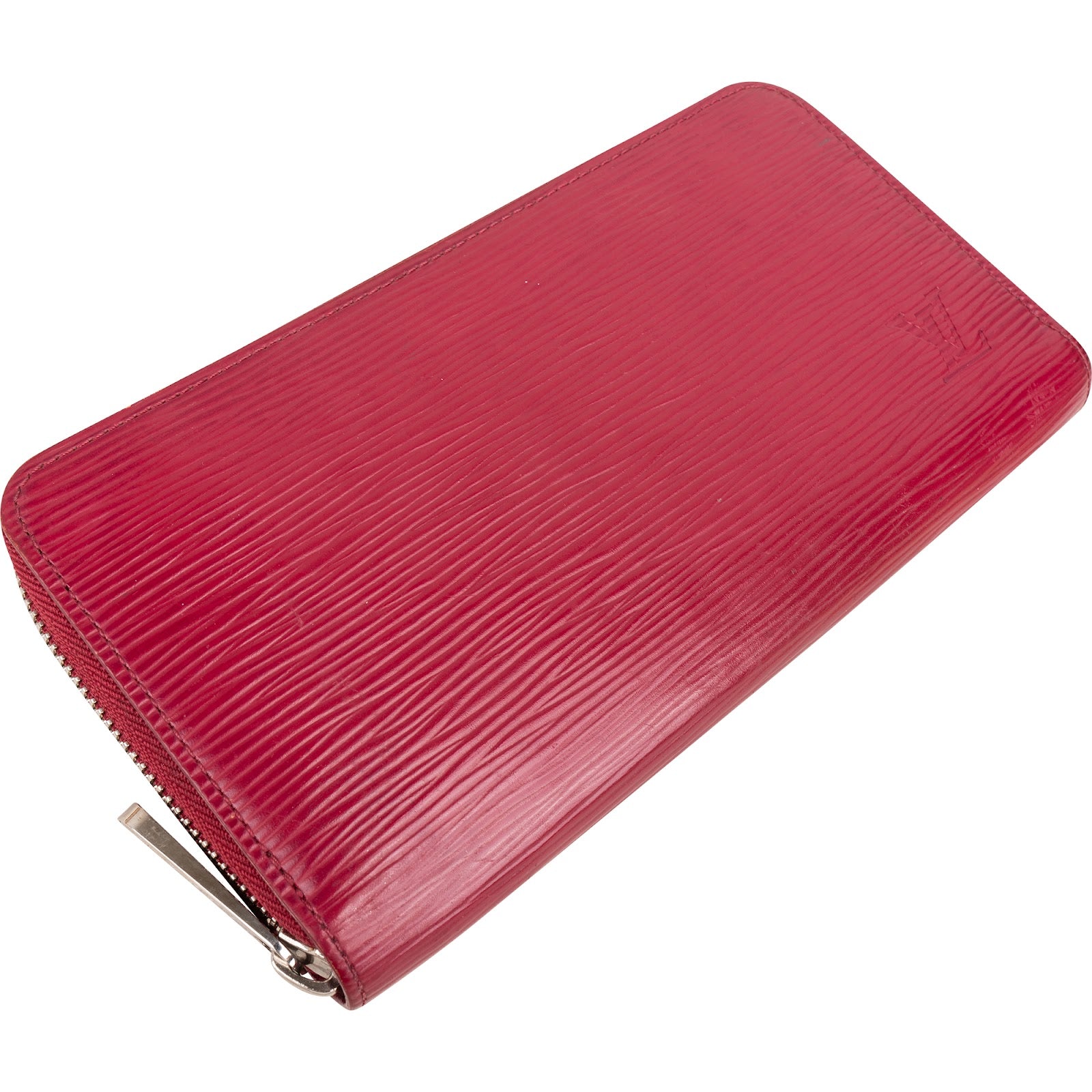 Louis Vuitton Fuchsia Epi Leather Zippy Wallet