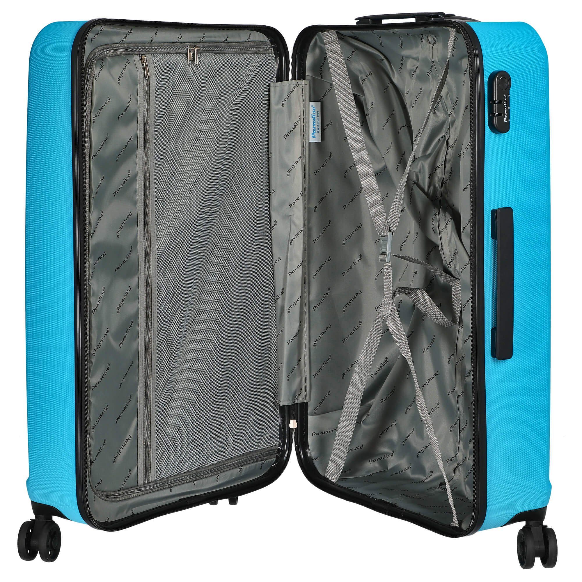 3-piece suitcase set HAVANNA 2.0 Paradise - turquoise