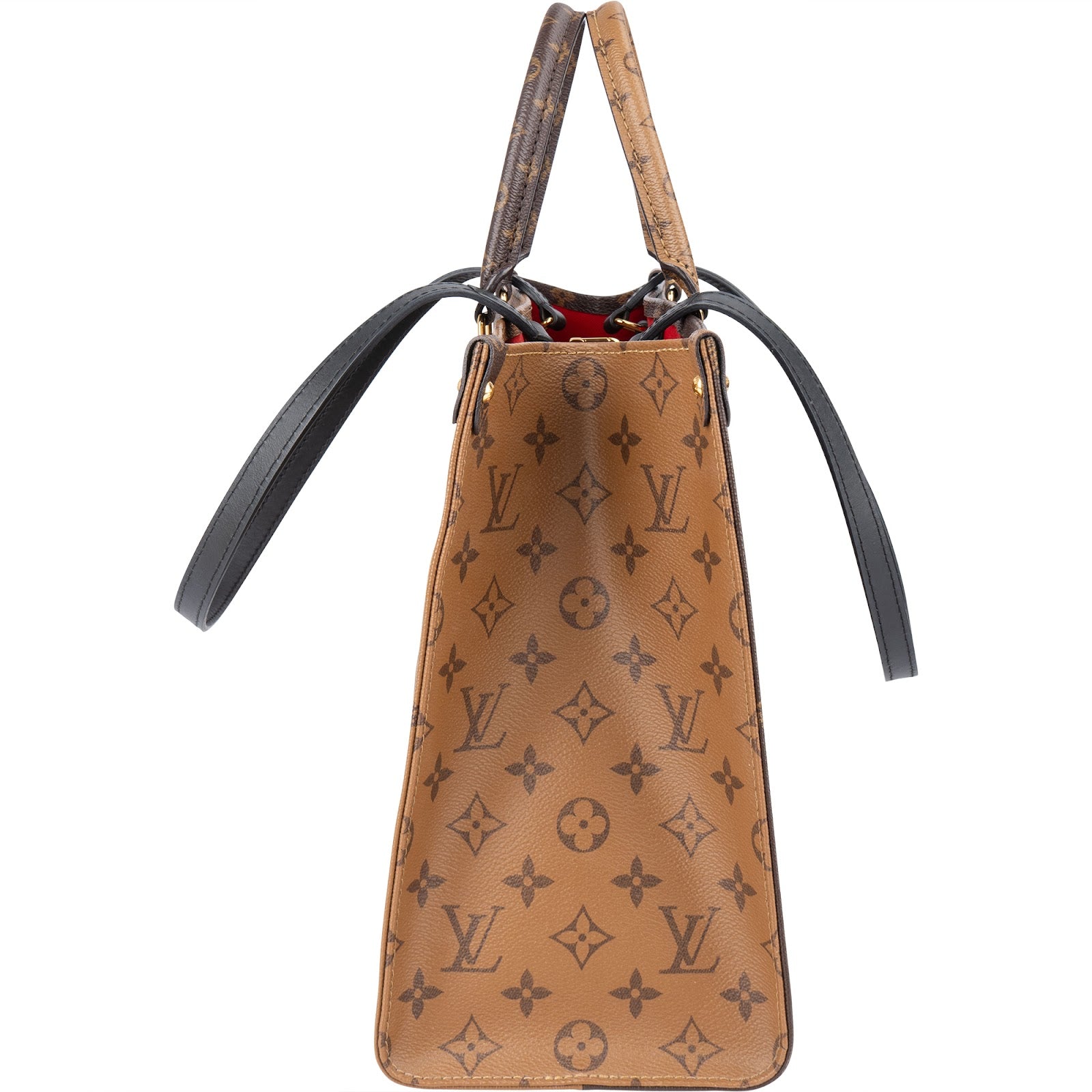 Louis Vuitton Canvas Monogram Giant On The Go MM Handbag