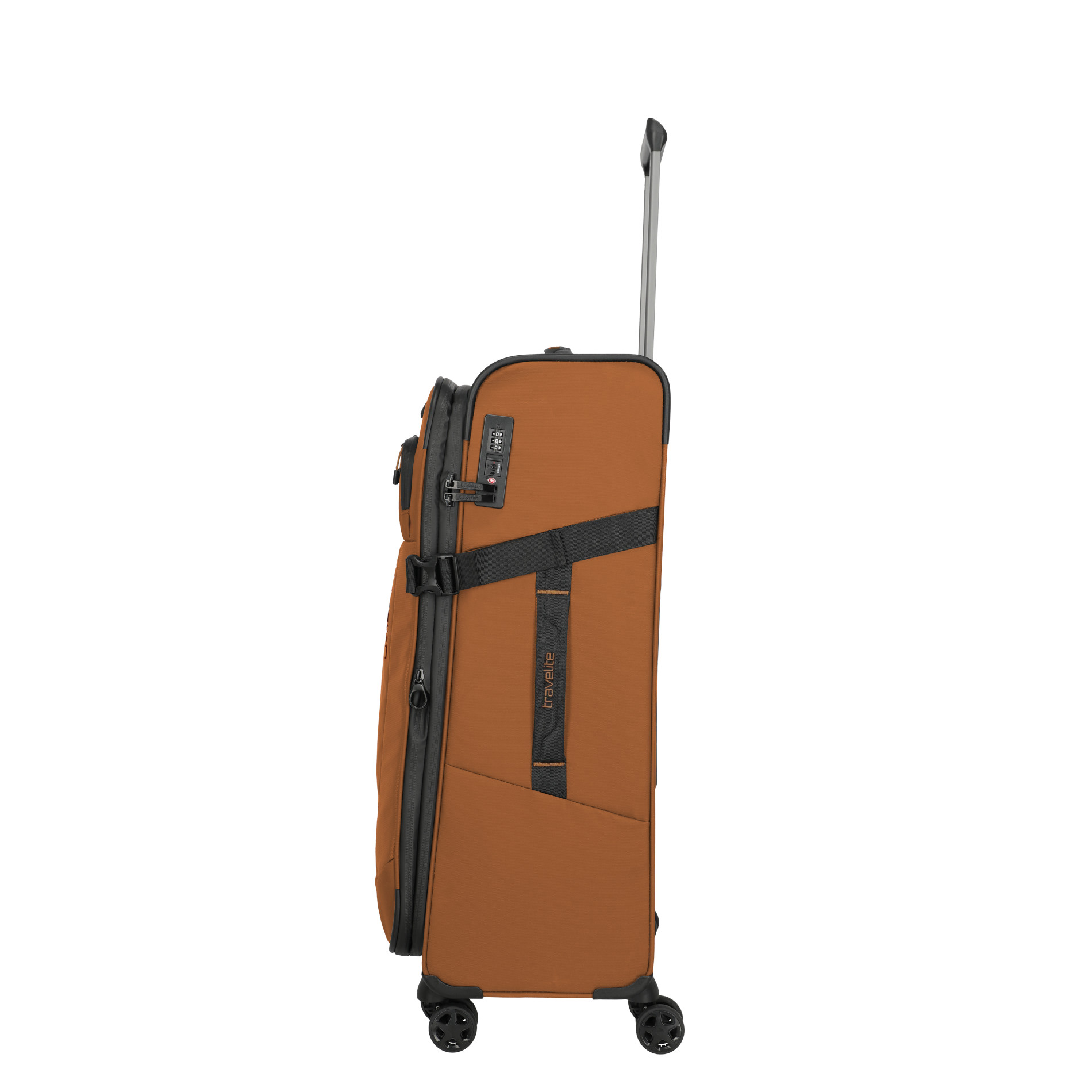 BRIIZE Trolley L (78 cm) erweiterbar - Curry