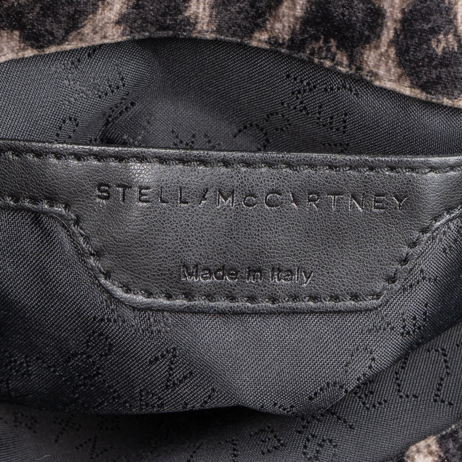 Stella McCartney Leopard Fur Print Falabella Tote Crossbody Handbag