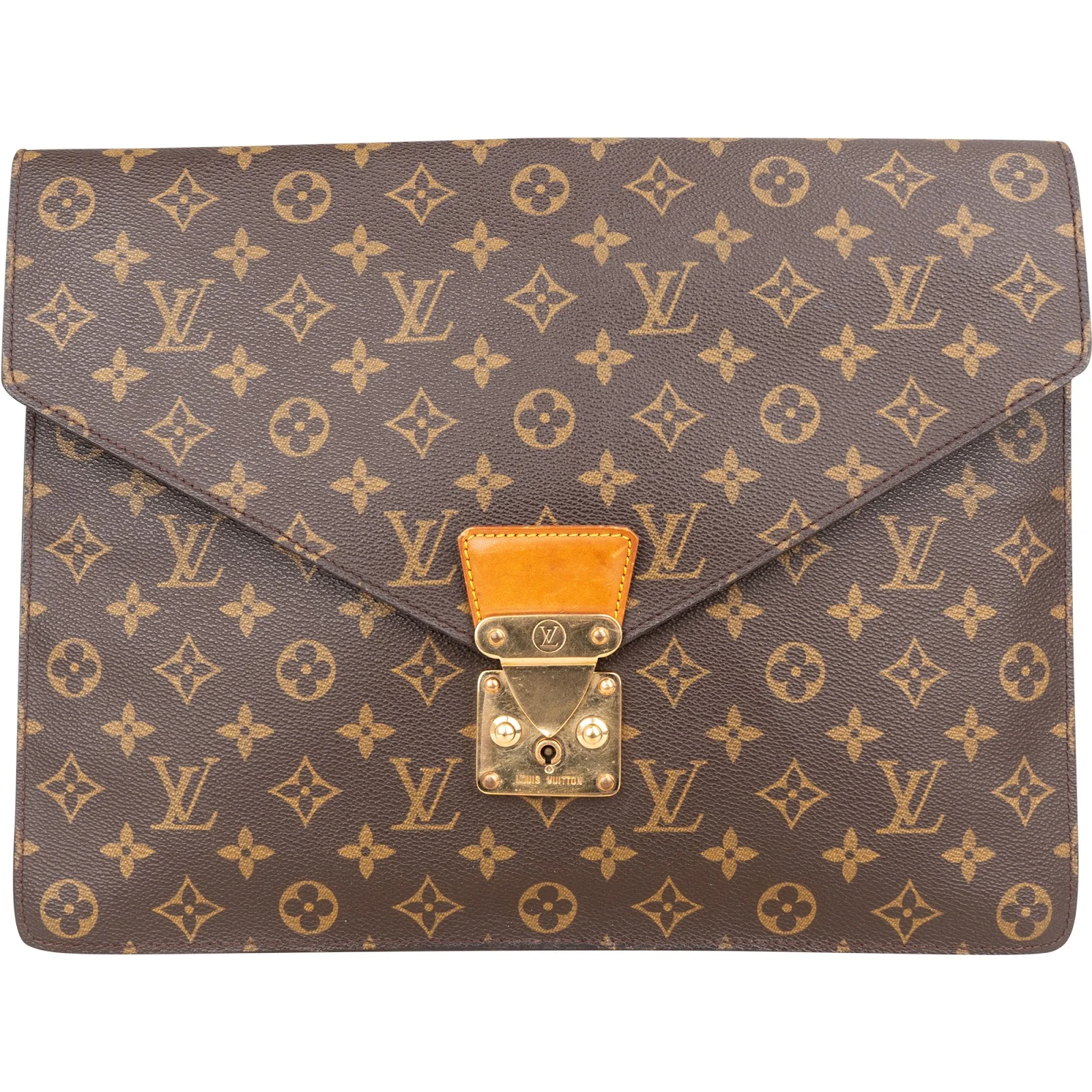 Louis Vuitton Monogram Canvas Porte Documents Senateur