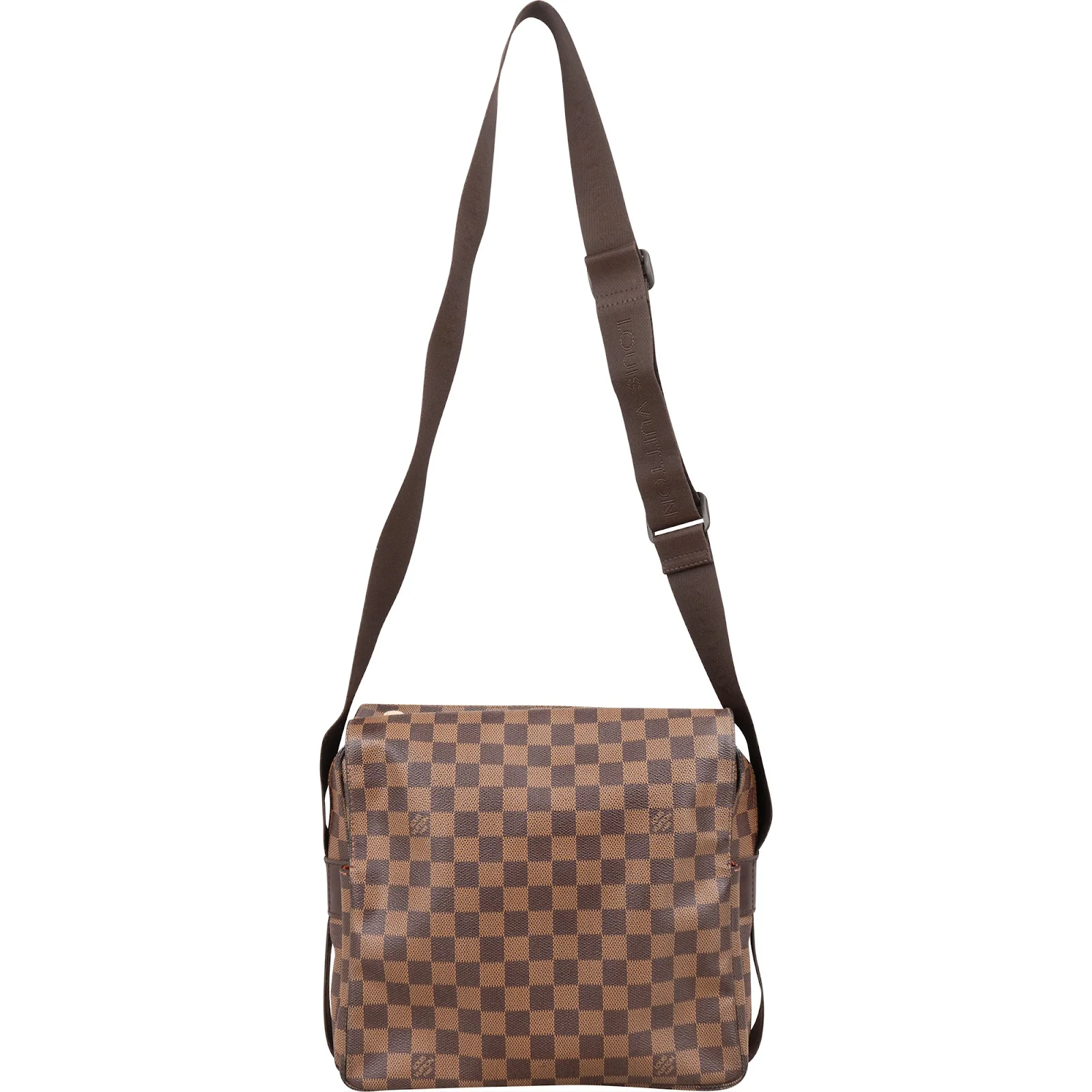 Louis Vuitton Monogram Damier Ebene Naviglio Messenger Crossbody Bag