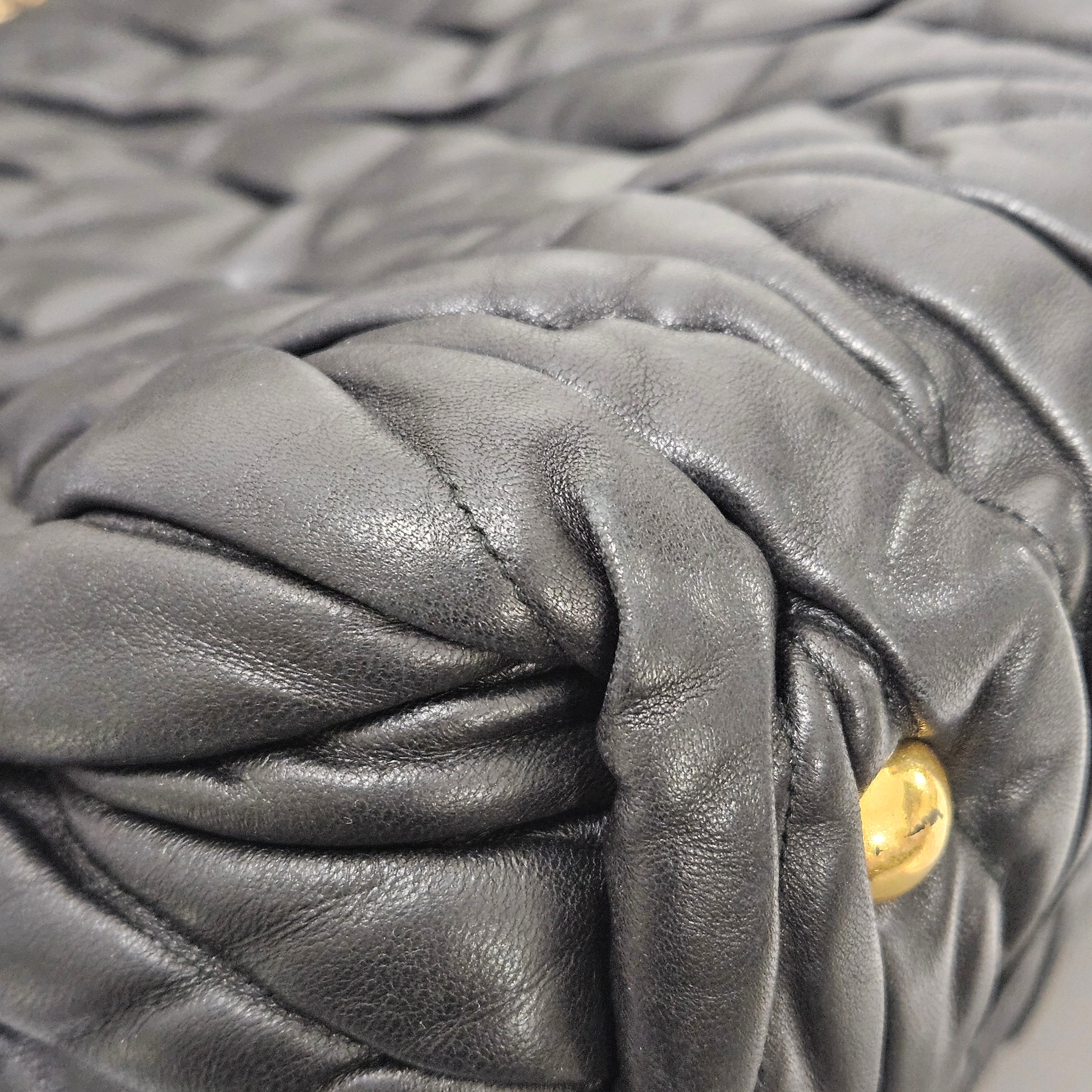 Miu Miu -Quilted Leather Handtasche