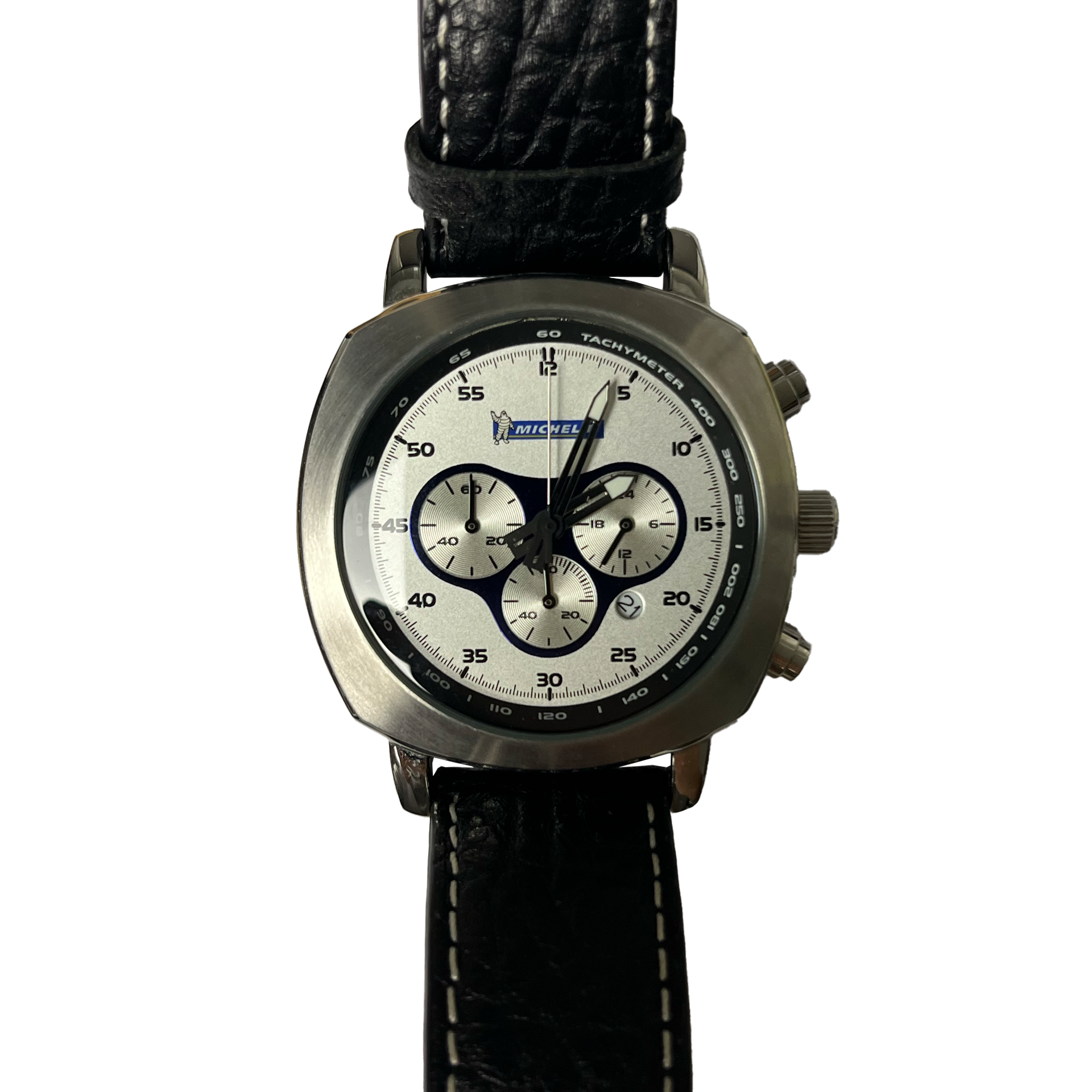 Michelin - Männchen  Uhr mit Chronograph