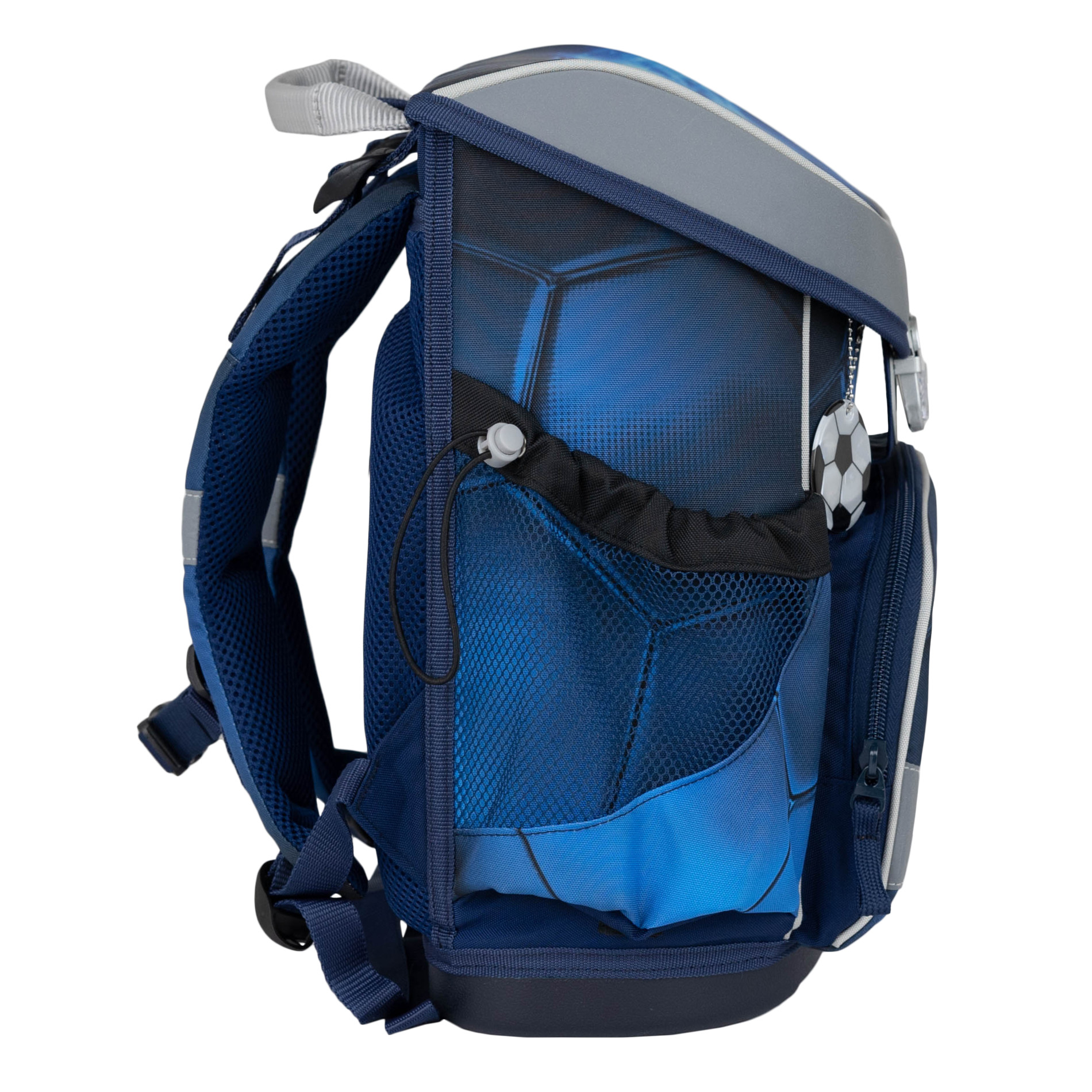 Belmil Mini-Fit ergonomisches Schulranzen-Set 4-teilig "Football 4"