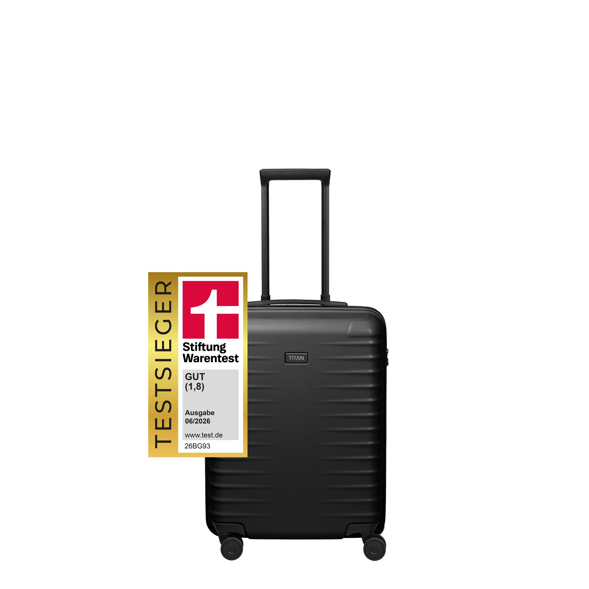 UPGRADE Bagaż podręczny S20 (55 cm) – Nightshade black